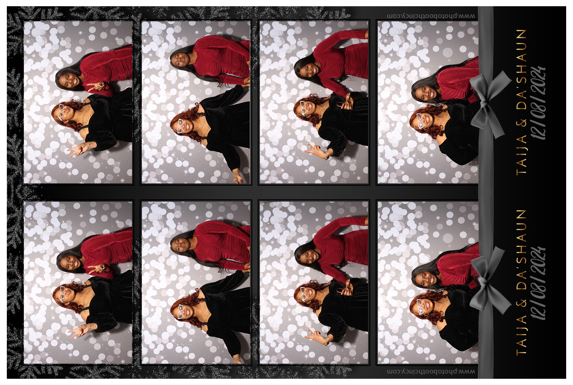 Taija & Dashaun | View more photos from the event at gallery.photoboothcincy.com/u/PhotoBoothCincy/Taija-Dashaun