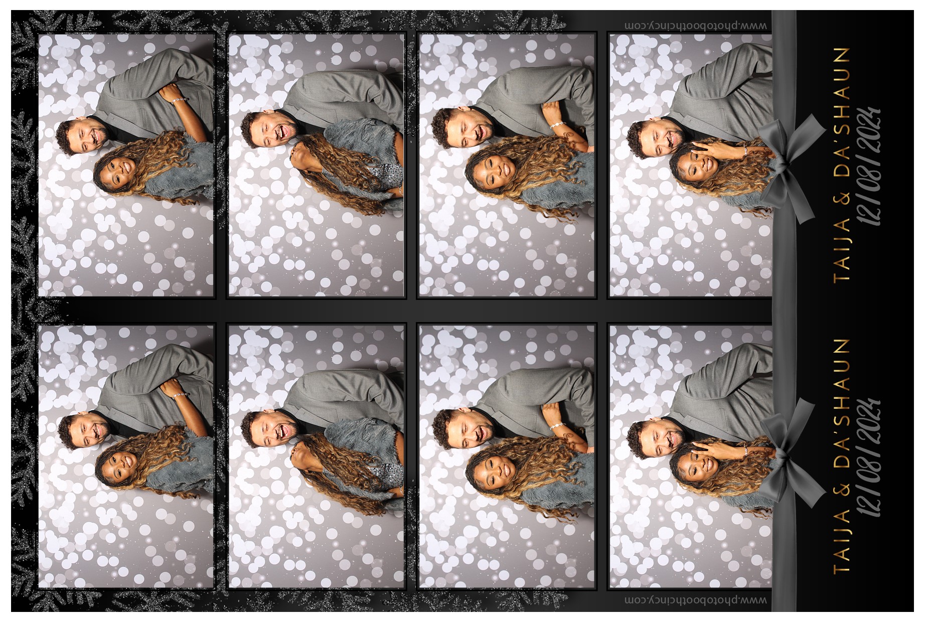 Taija & Dashaun | View more photos from the event at gallery.photoboothcincy.com/u/PhotoBoothCincy/Taija-Dashaun