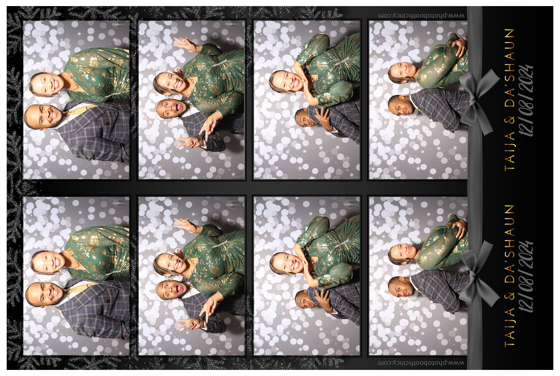 Taija & Dashaun | View more photos from the event at gallery.photoboothcincy.com/u/PhotoBoothCincy/Taija-Dashaun