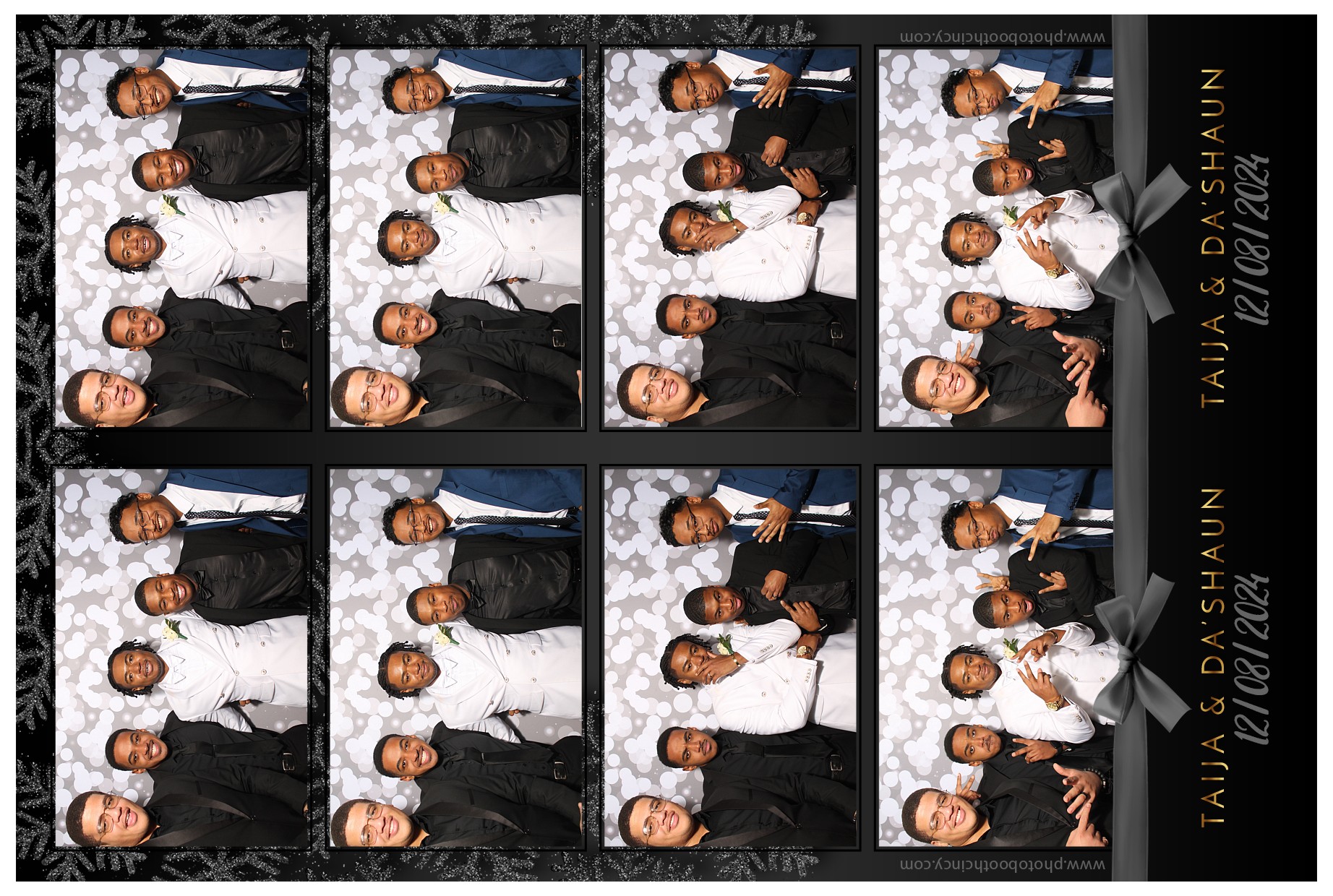 Taija & Dashaun | View more photos from the event at gallery.photoboothcincy.com/u/PhotoBoothCincy/Taija-Dashaun
