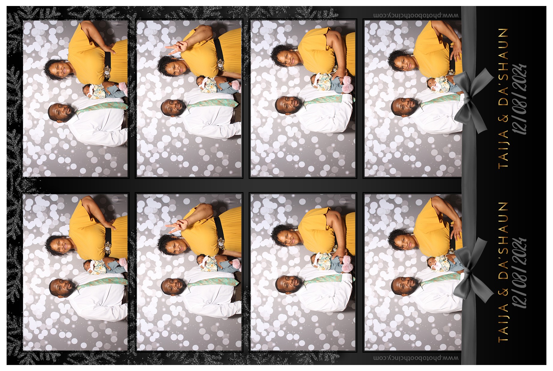 Taija & Dashaun | View more photos from the event at gallery.photoboothcincy.com/u/PhotoBoothCincy/Taija-Dashaun