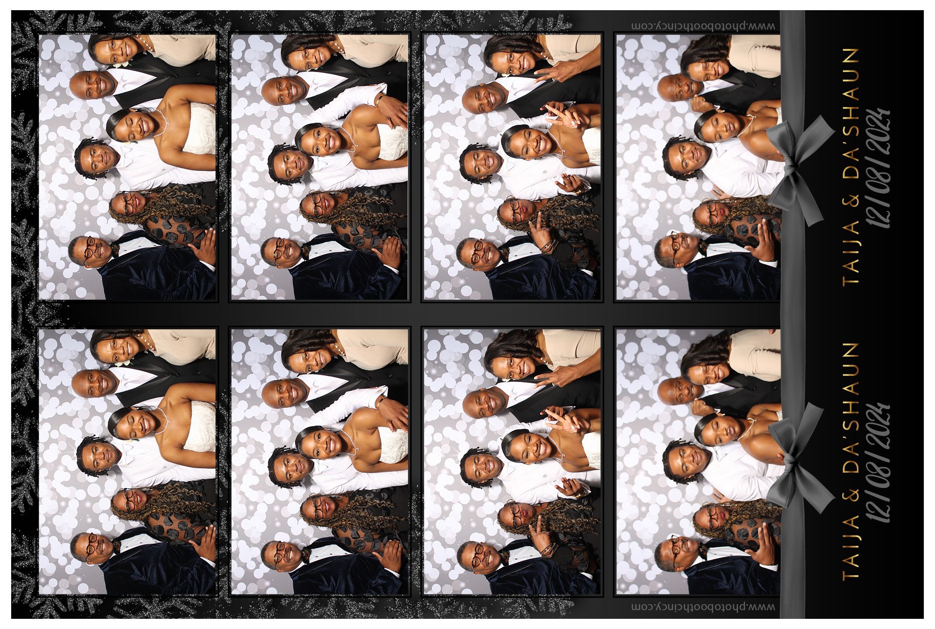 Taija & Dashaun | View more photos from the event at gallery.photoboothcincy.com/u/PhotoBoothCincy/Taija-Dashaun