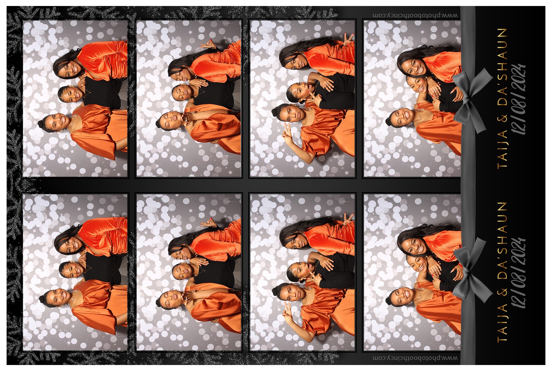Taija & Dashaun | View more photos from the event at gallery.photoboothcincy.com/u/PhotoBoothCincy/Taija-Dashaun