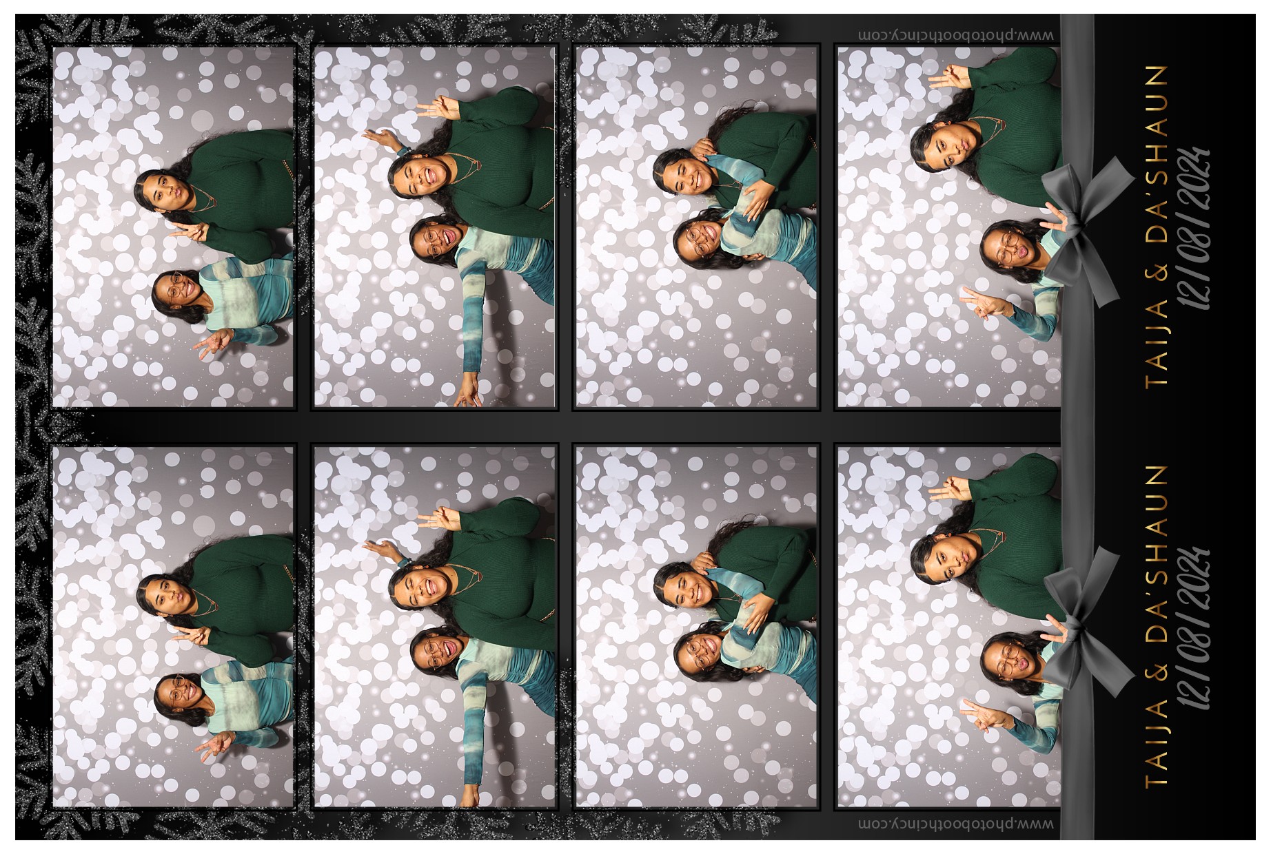 Taija & Dashaun | View more photos from the event at gallery.photoboothcincy.com/u/PhotoBoothCincy/Taija-Dashaun