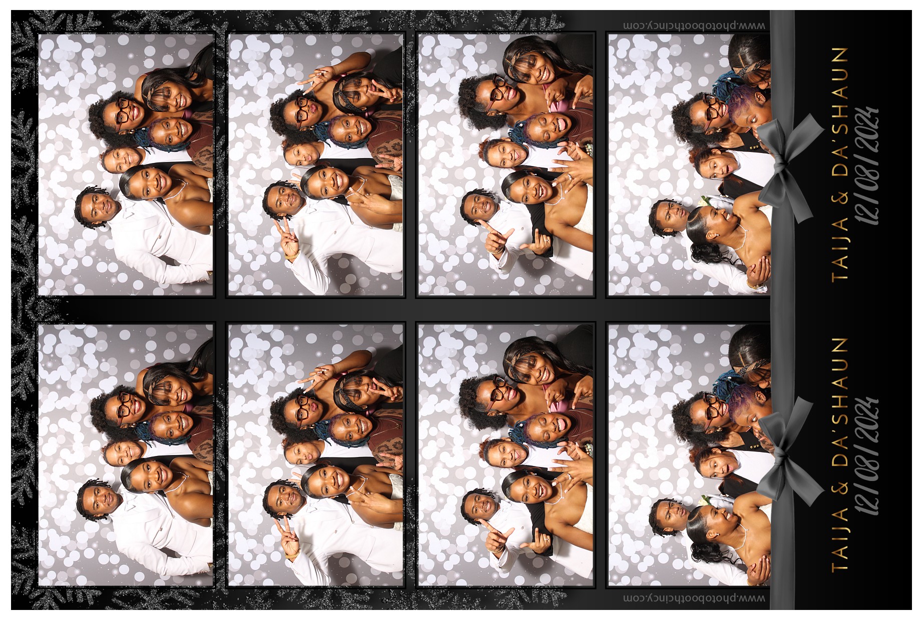 Taija & Dashaun | View more photos from the event at gallery.photoboothcincy.com/u/PhotoBoothCincy/Taija-Dashaun