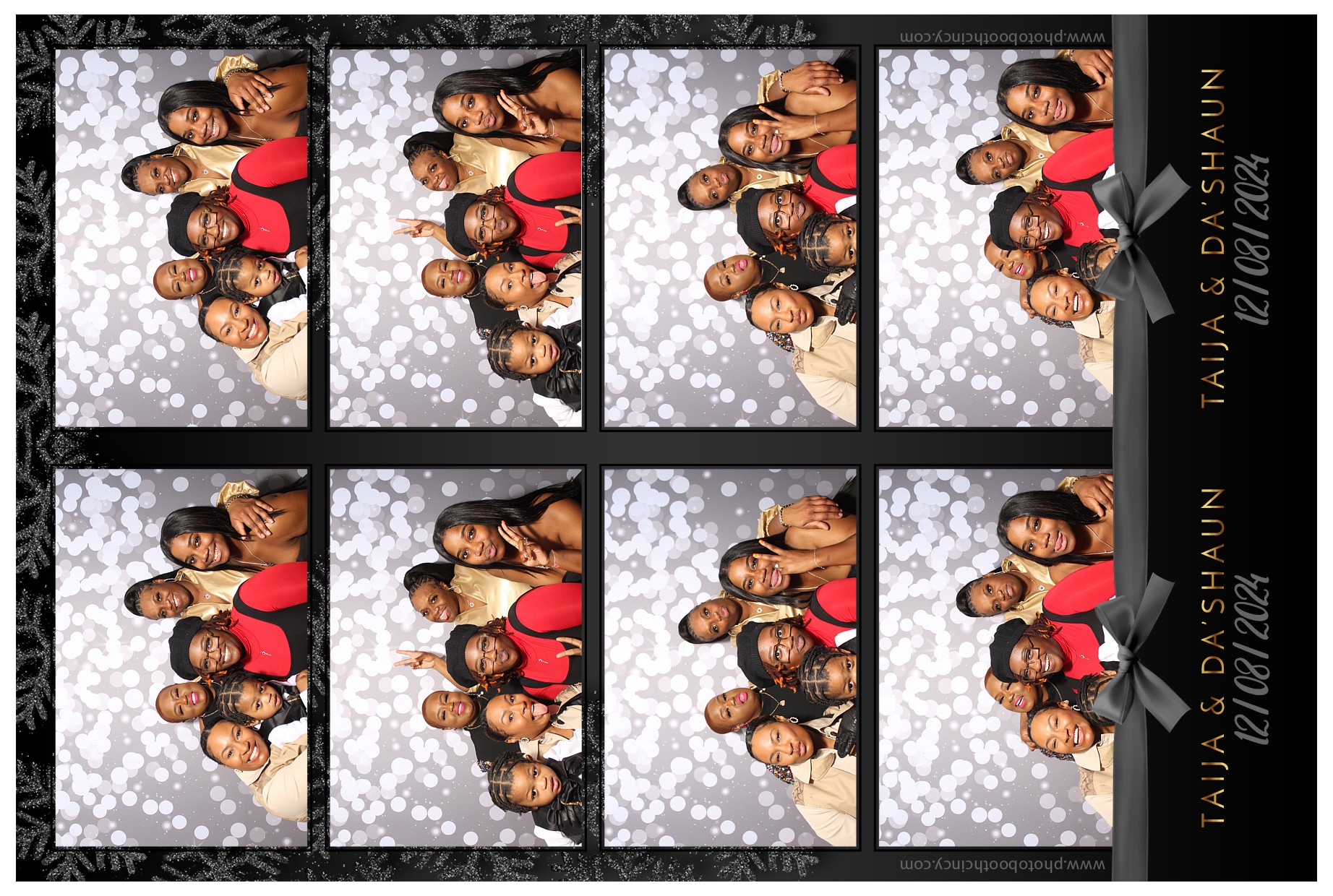 Taija & Dashaun | View more photos from the event at gallery.photoboothcincy.com/u/PhotoBoothCincy/Taija-Dashaun