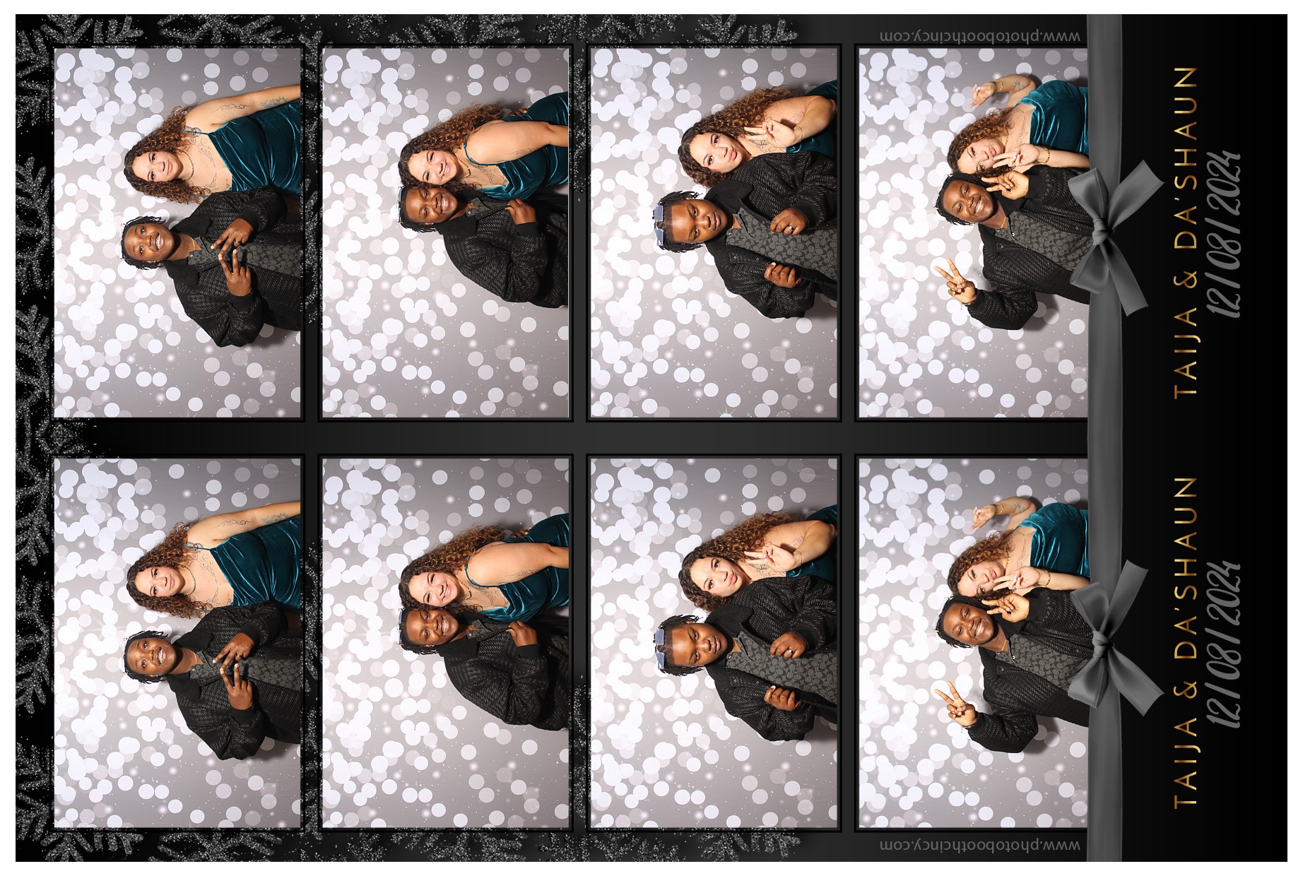 Taija & Dashaun | View more photos from the event at gallery.photoboothcincy.com/u/PhotoBoothCincy/Taija-Dashaun