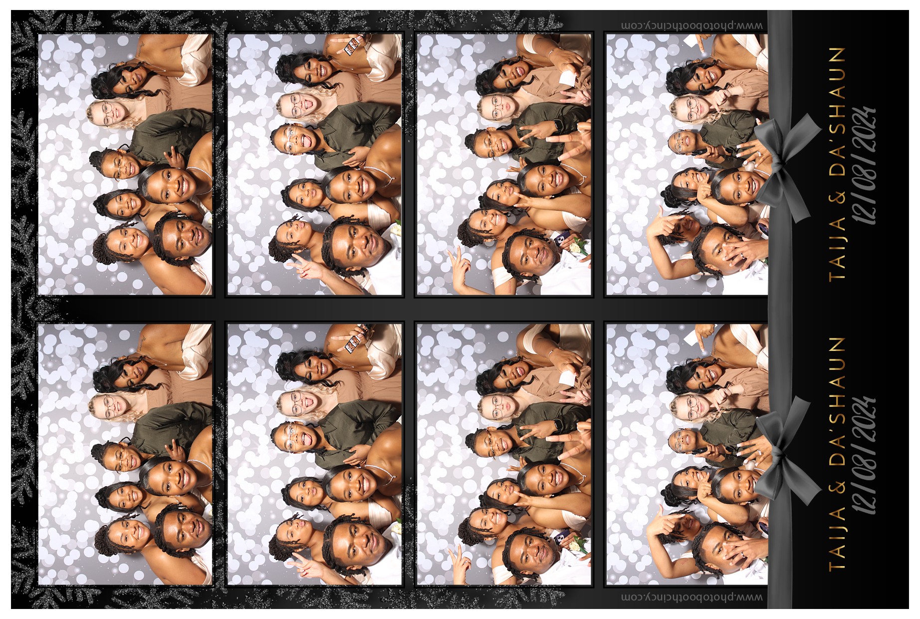 Taija & Dashaun | View more photos from the event at gallery.photoboothcincy.com/u/PhotoBoothCincy/Taija-Dashaun