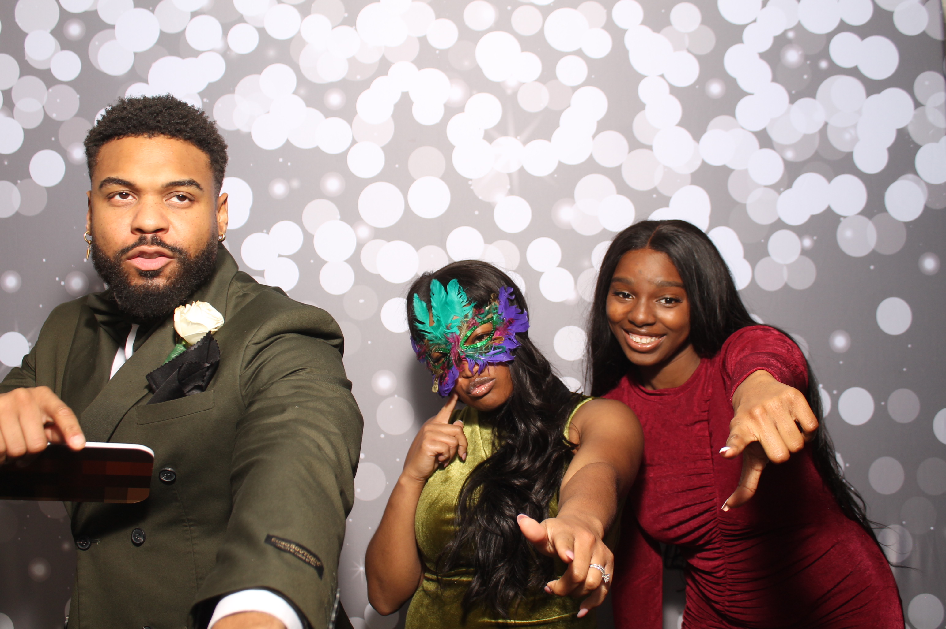 Taija & Dashaun | View more photos from the event at gallery.photoboothcincy.com/u/PhotoBoothCincy/Taija-Dashaun