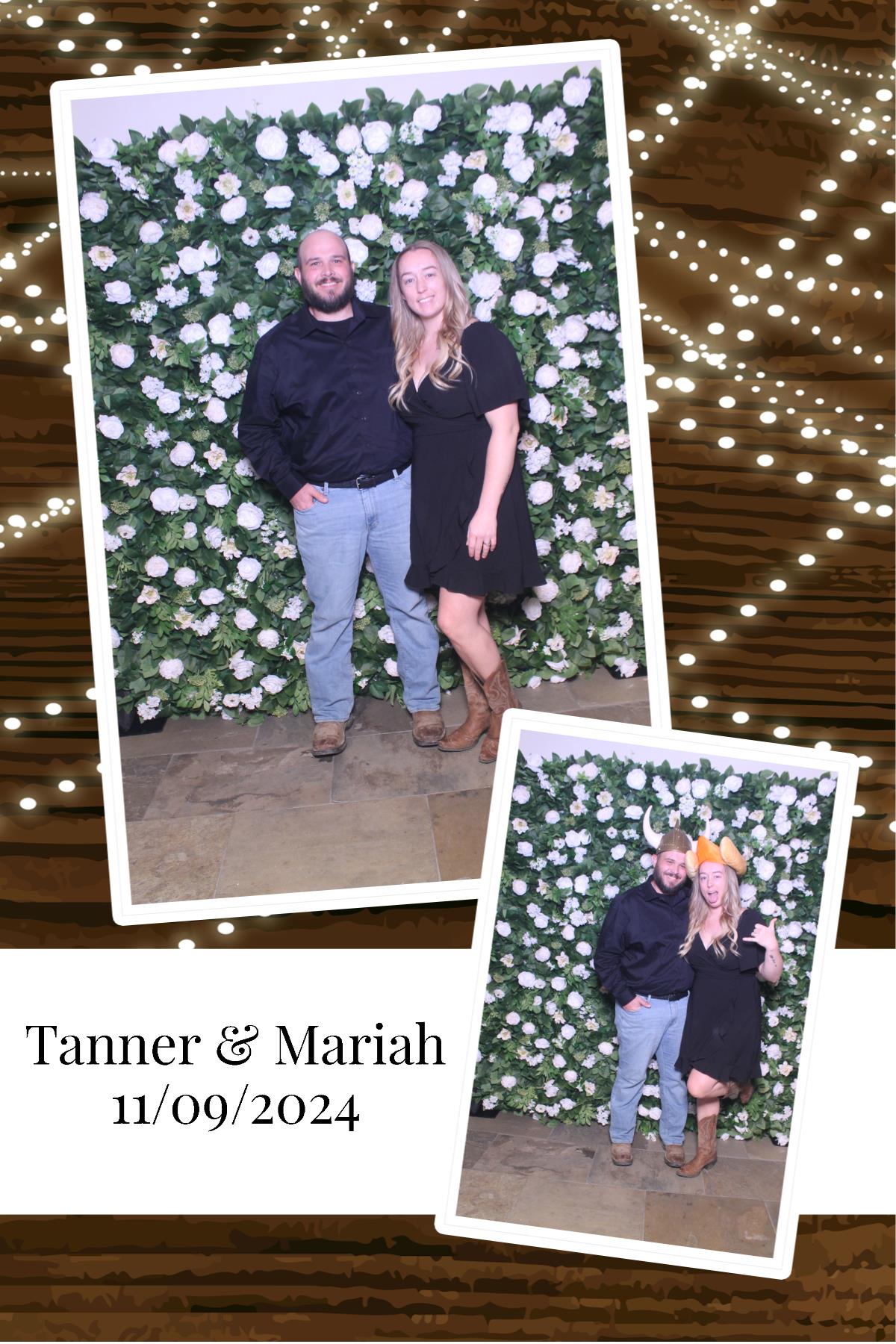 Tanner & Mariah  | View more photos from the event at gallery.photoboothcincy.com/u/PhotoBoothCincy/Tanner-Mariah