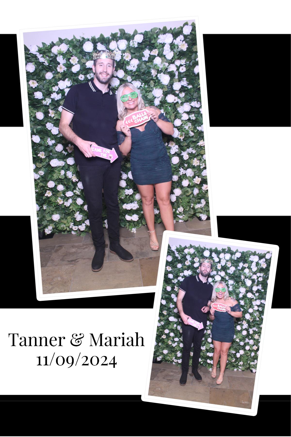 Tanner & Mariah  | View more photos from the event at gallery.photoboothcincy.com/u/PhotoBoothCincy/Tanner-Mariah