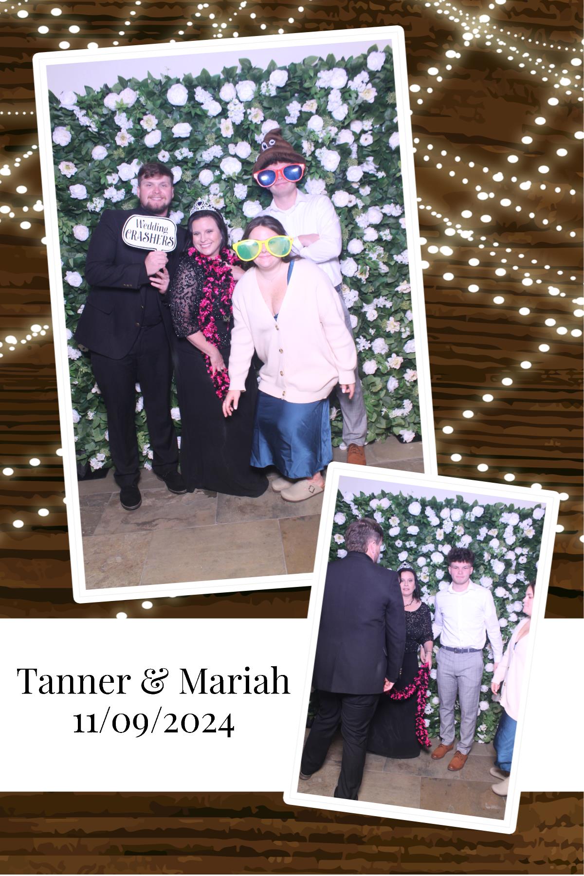 Tanner & Mariah  | View more photos from the event at gallery.photoboothcincy.com/u/PhotoBoothCincy/Tanner-Mariah