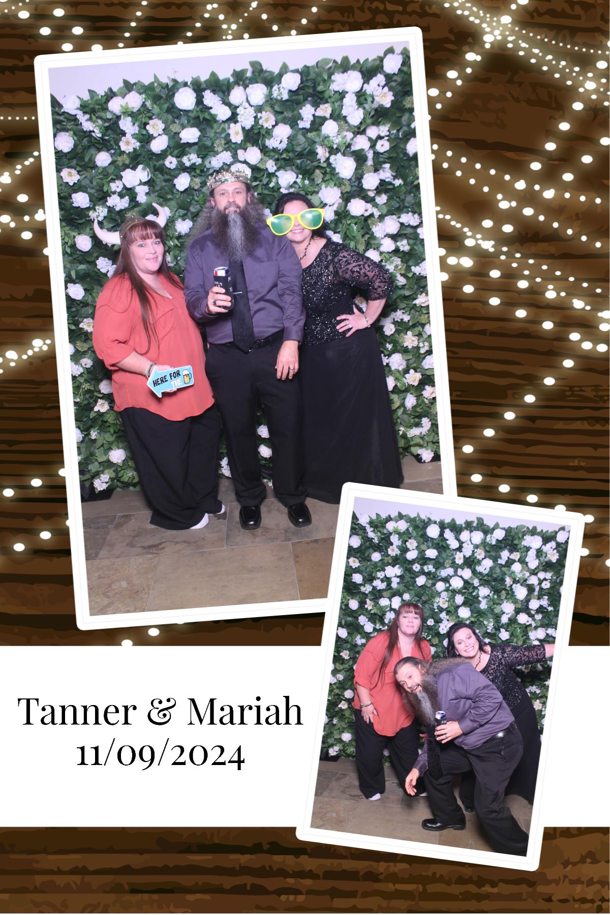 Tanner & Mariah  | View more photos from the event at gallery.photoboothcincy.com/u/PhotoBoothCincy/Tanner-Mariah