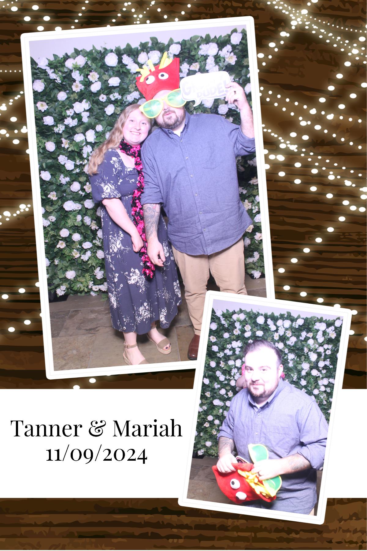 Tanner & Mariah  | View more photos from the event at gallery.photoboothcincy.com/u/PhotoBoothCincy/Tanner-Mariah
