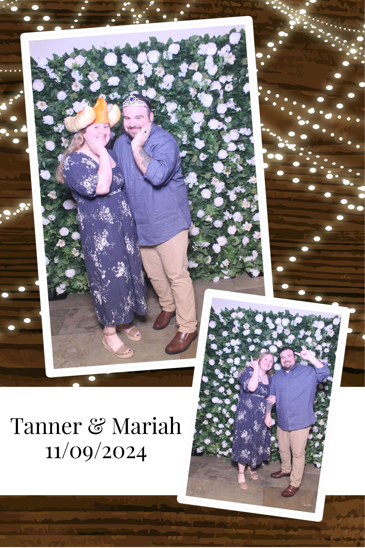 Tanner & Mariah  | View more photos from the event at gallery.photoboothcincy.com/u/PhotoBoothCincy/Tanner-Mariah