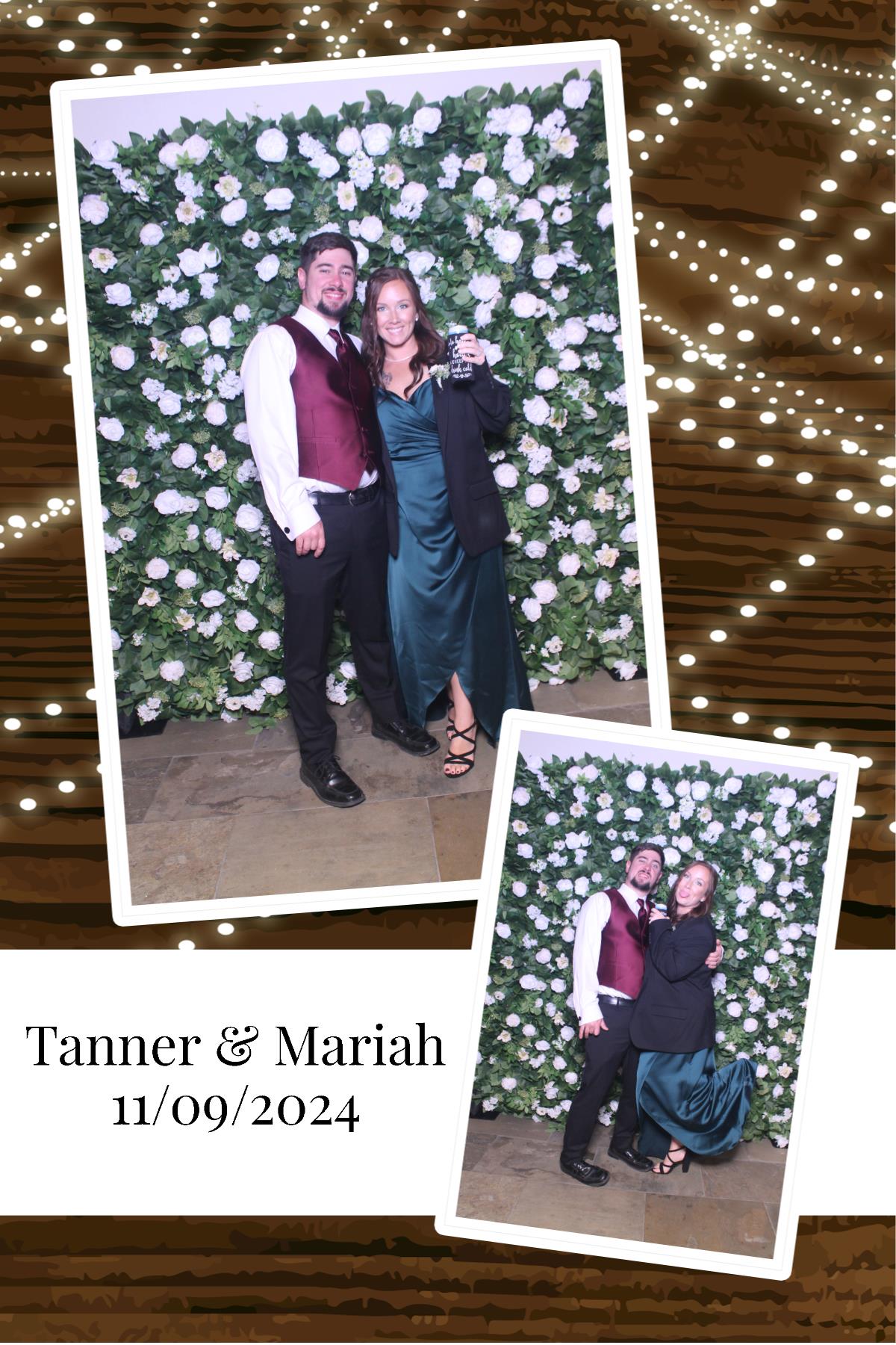 Tanner & Mariah  | View more photos from the event at gallery.photoboothcincy.com/u/PhotoBoothCincy/Tanner-Mariah