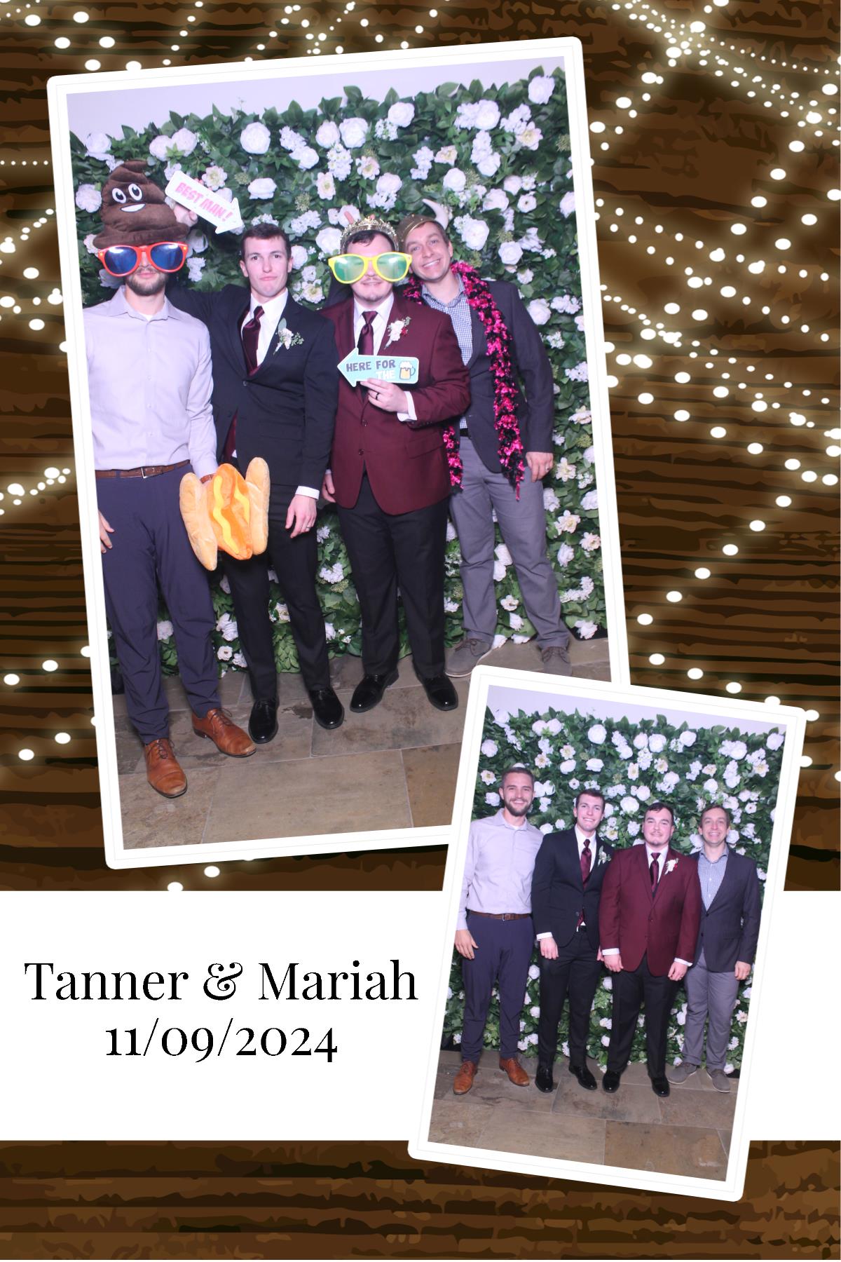 Tanner & Mariah  | View more photos from the event at gallery.photoboothcincy.com/u/PhotoBoothCincy/Tanner-Mariah