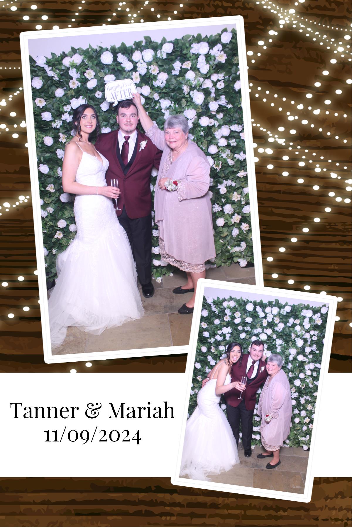 Tanner & Mariah  | View more photos from the event at gallery.photoboothcincy.com/u/PhotoBoothCincy/Tanner-Mariah