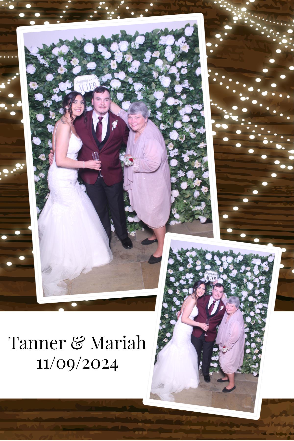 Tanner & Mariah  | View more photos from the event at gallery.photoboothcincy.com/u/PhotoBoothCincy/Tanner-Mariah