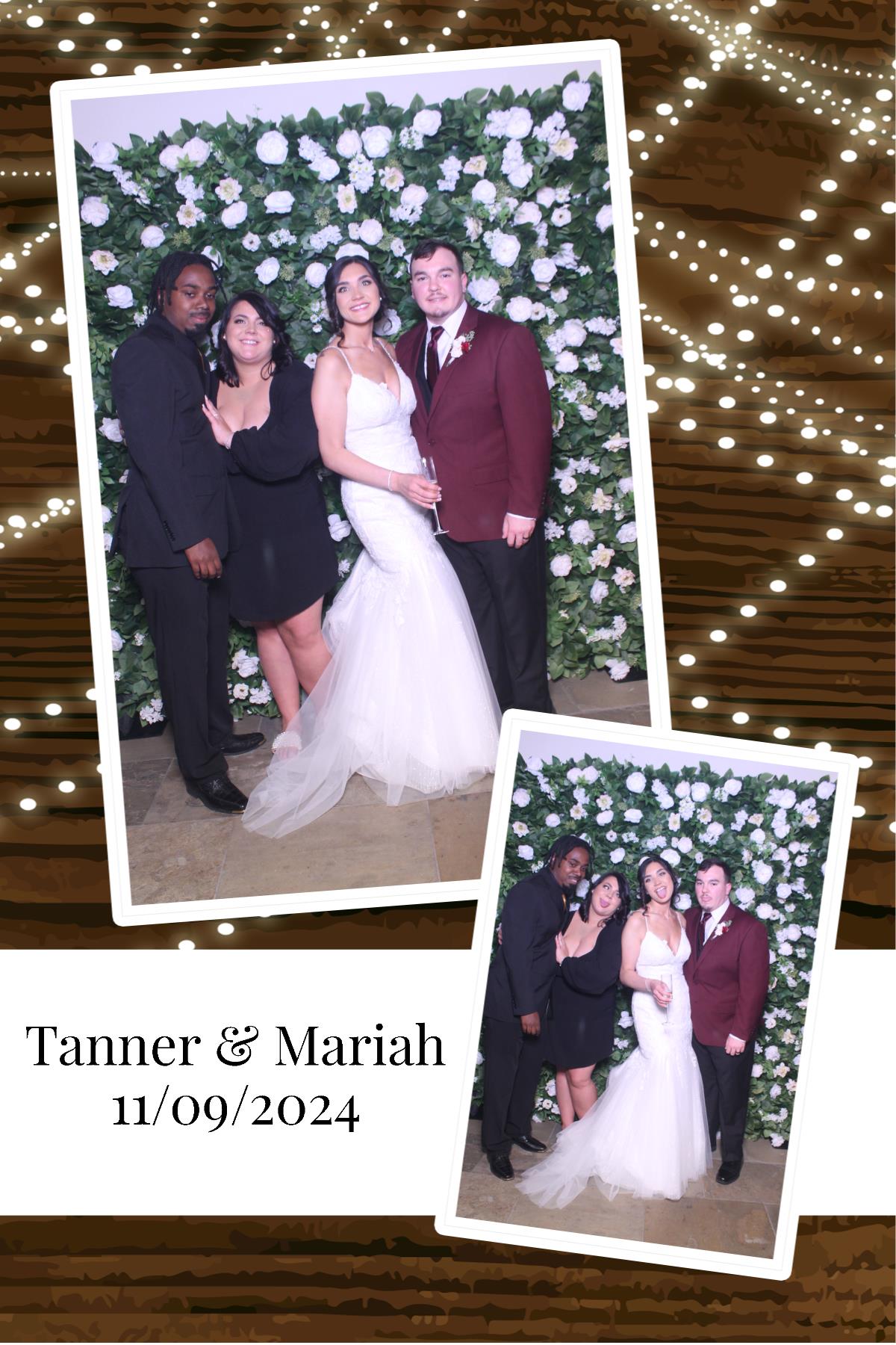 Tanner & Mariah  | View more photos from the event at gallery.photoboothcincy.com/u/PhotoBoothCincy/Tanner-Mariah