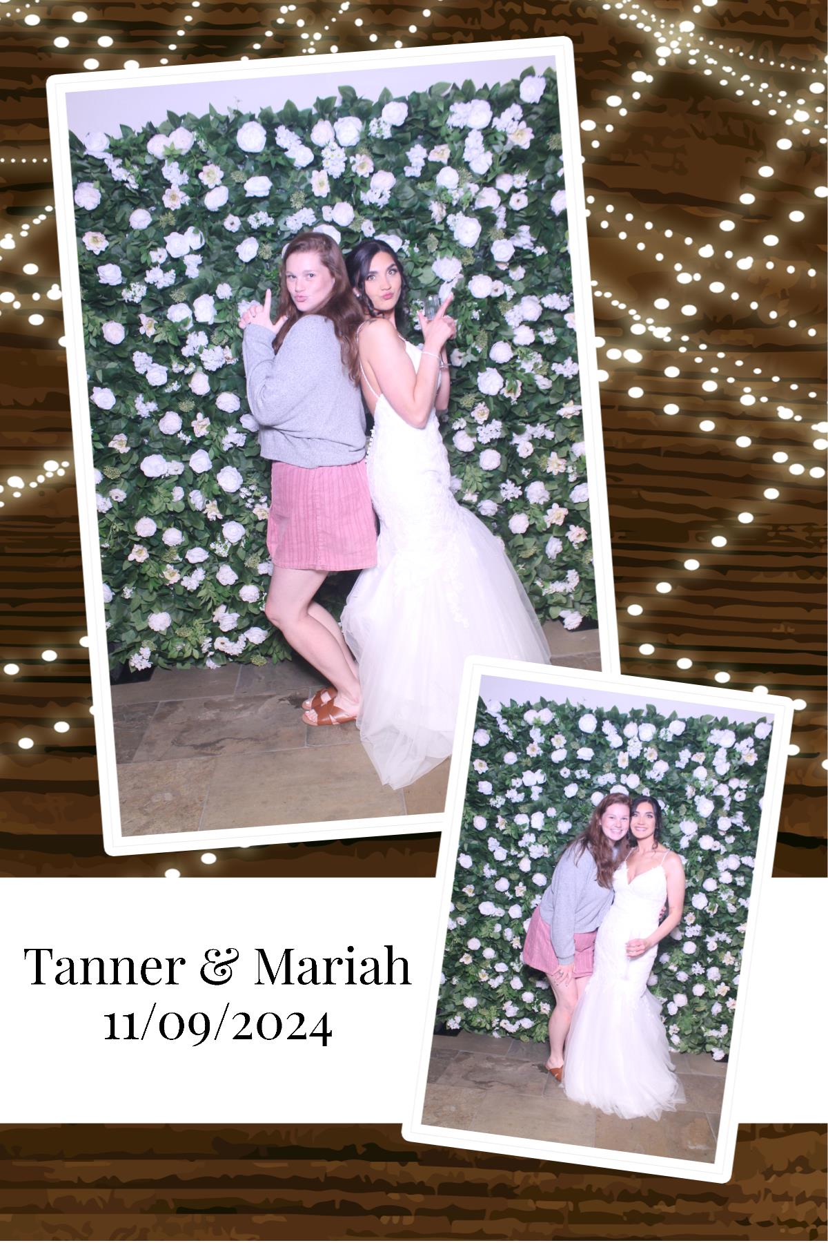 Tanner & Mariah  | View more photos from the event at gallery.photoboothcincy.com/u/PhotoBoothCincy/Tanner-Mariah
