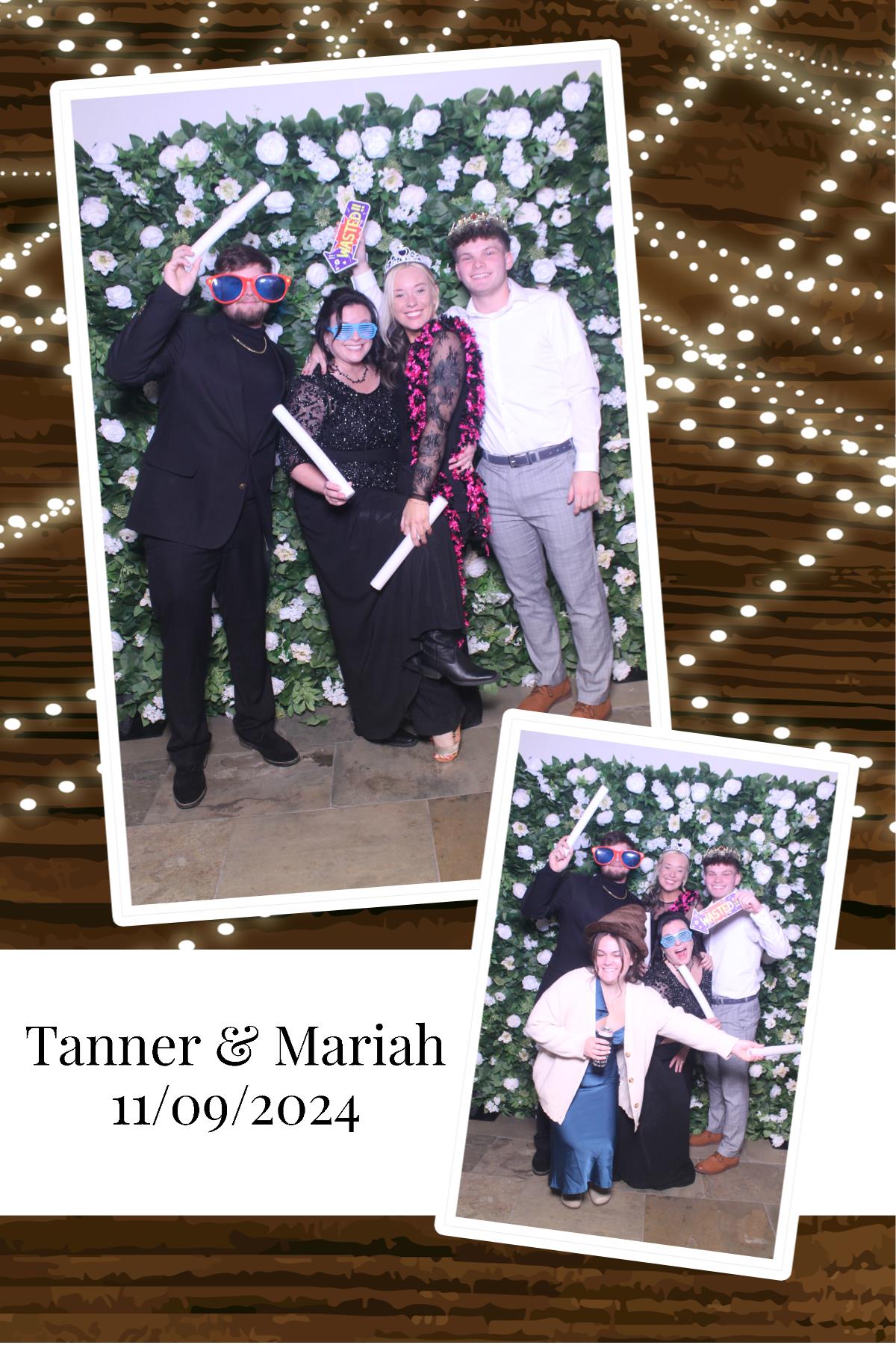 Tanner & Mariah  | View more photos from the event at gallery.photoboothcincy.com/u/PhotoBoothCincy/Tanner-Mariah