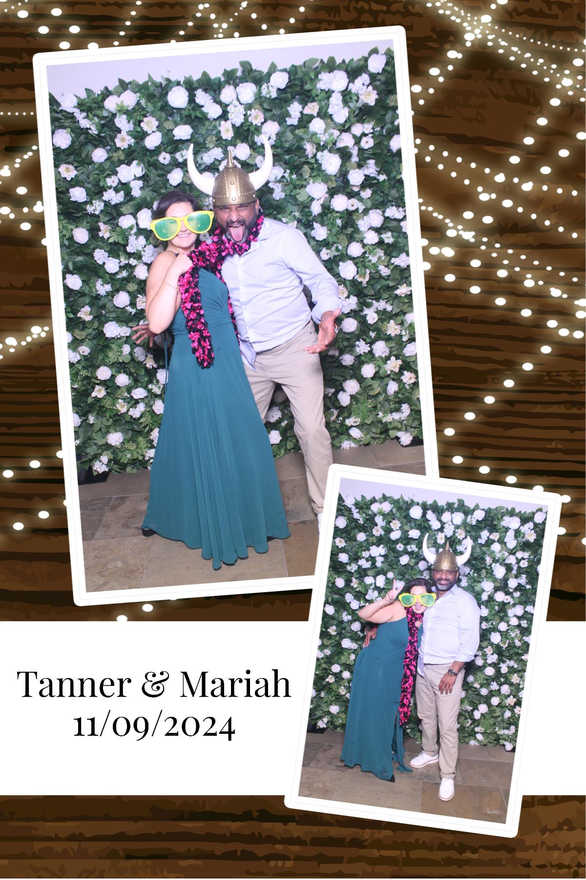 Tanner & Mariah  | View more photos from the event at gallery.photoboothcincy.com/u/PhotoBoothCincy/Tanner-Mariah