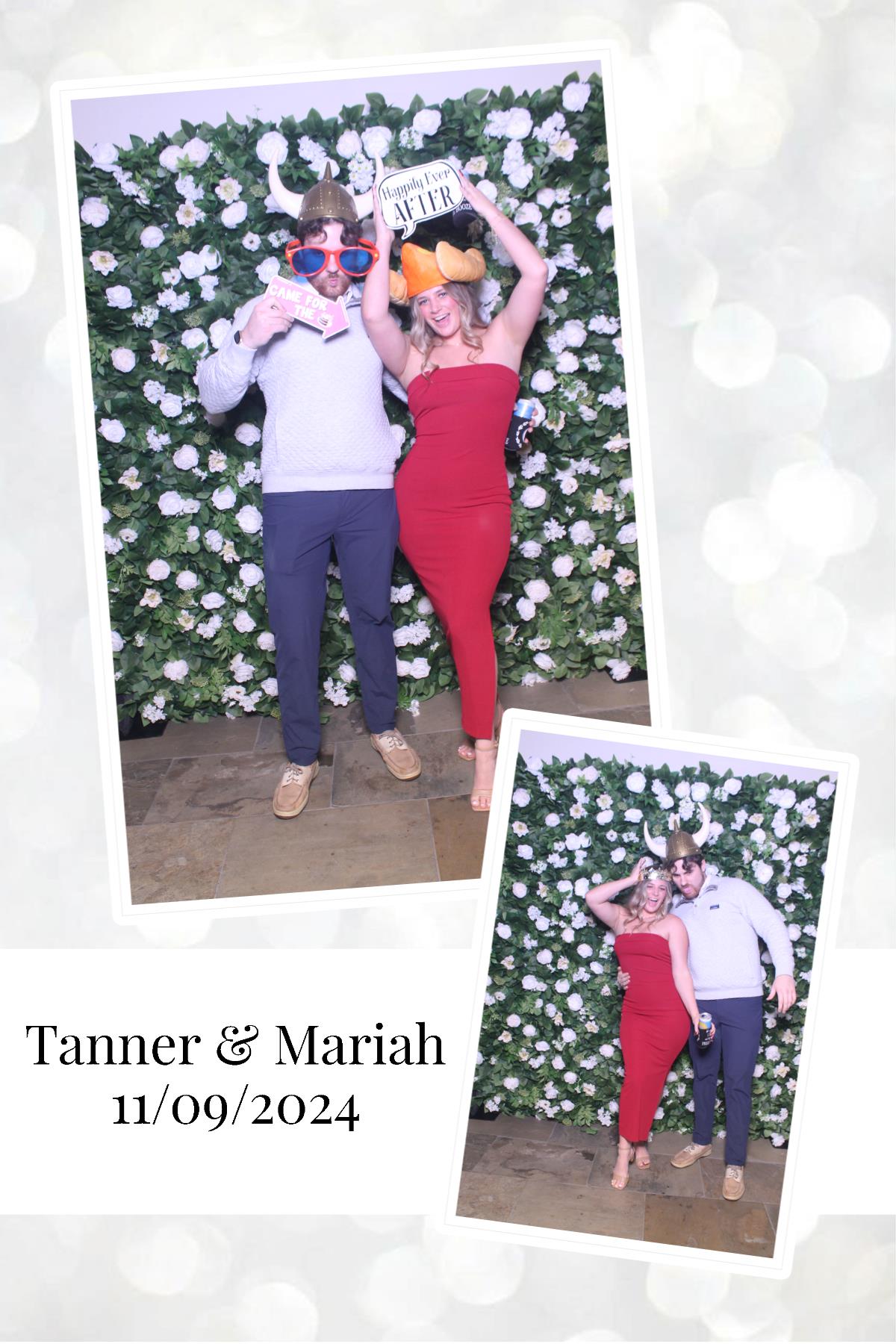 Tanner & Mariah  | View more photos from the event at gallery.photoboothcincy.com/u/PhotoBoothCincy/Tanner-Mariah