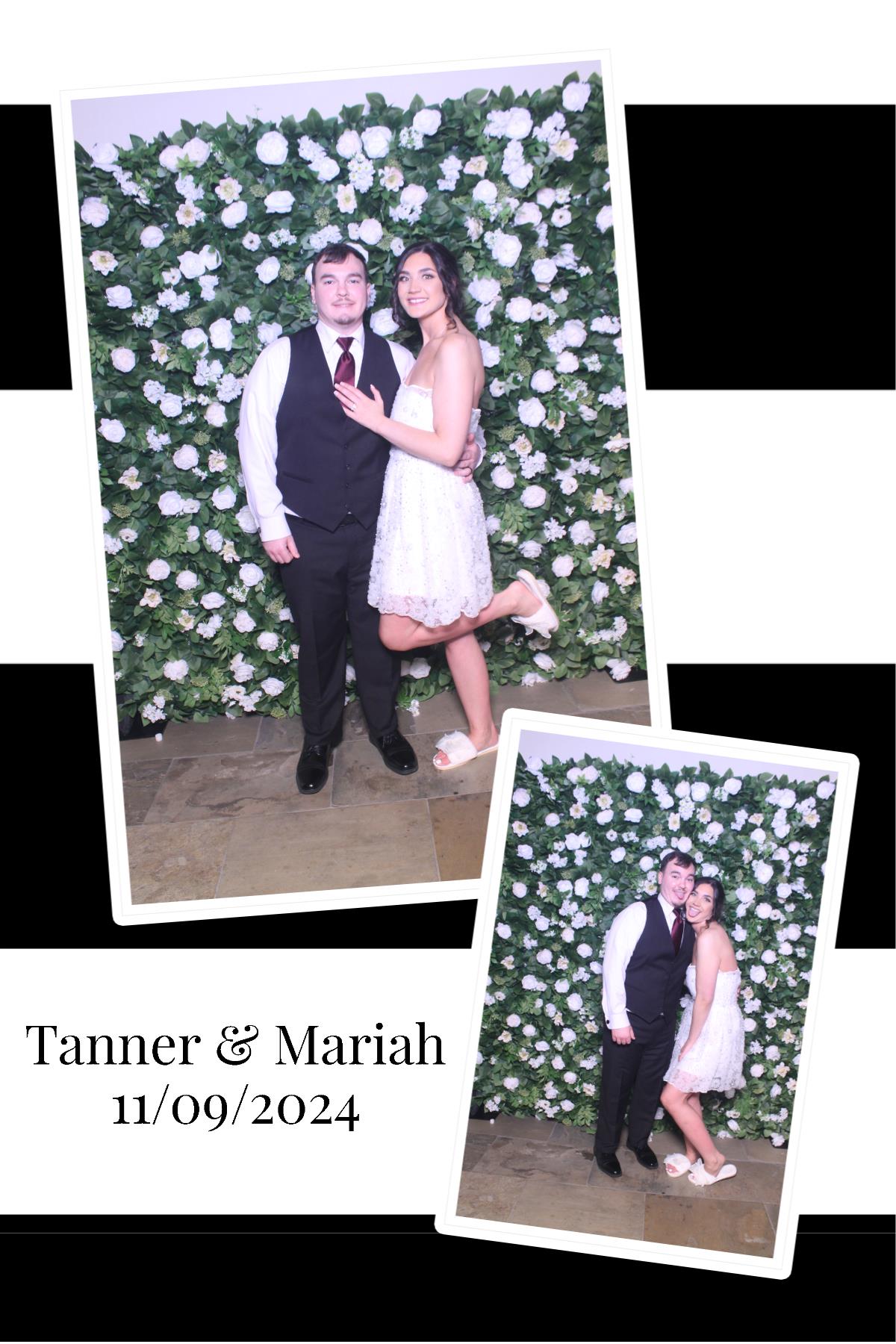 Tanner & Mariah  | View more photos from the event at gallery.photoboothcincy.com/u/PhotoBoothCincy/Tanner-Mariah