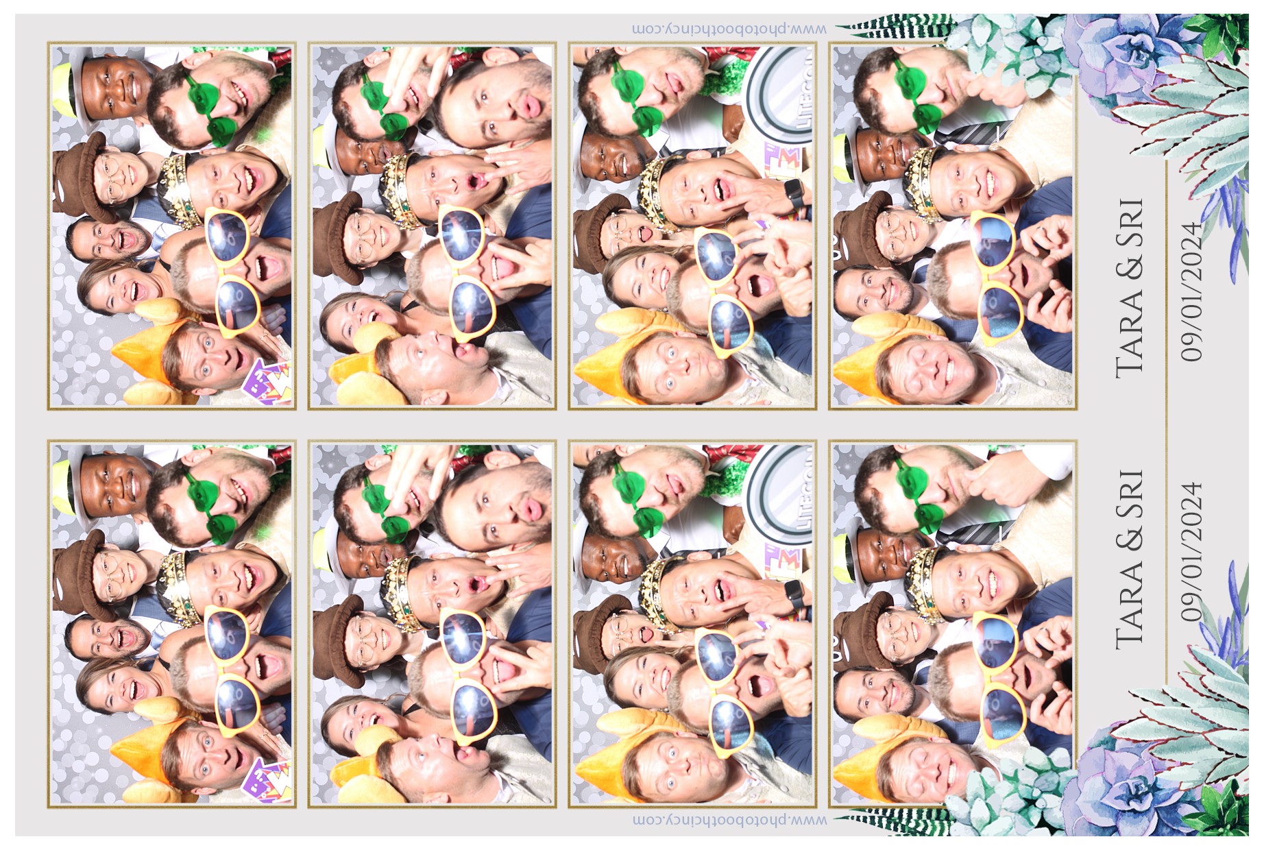 Tara & Sri  | View more photos from the event at gallery.photoboothcincy.com/u/PhotoBoothCincy/Tara-Sri