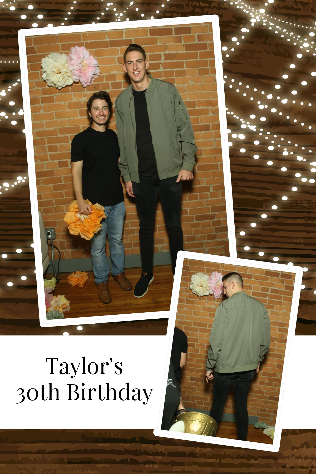 Taylor's 30th Birthday   | View more photos from the event at gallery.photoboothcincy.com/u/PhotoBoothCincy/Taylors-30th-Birthday