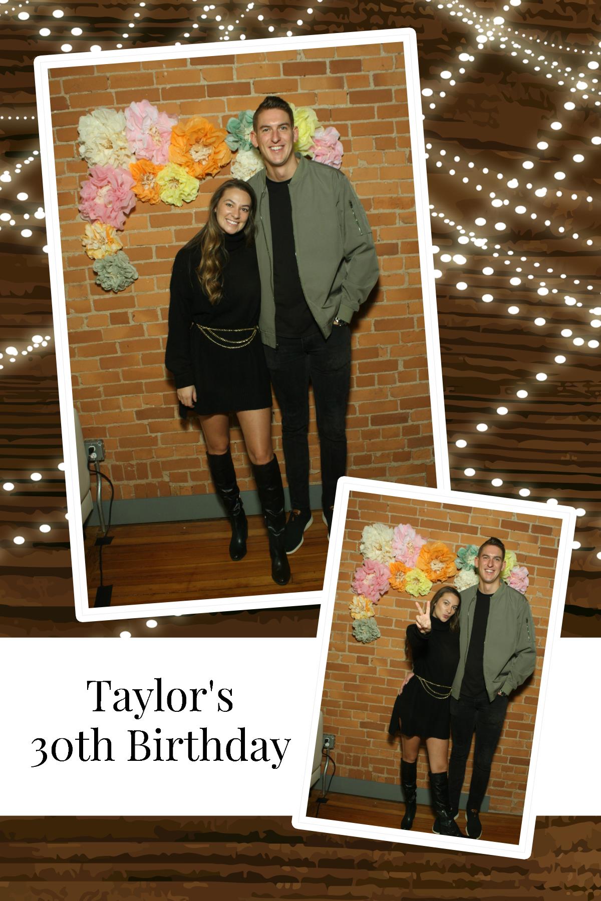 Taylor's 30th Birthday   | View more photos from the event at gallery.photoboothcincy.com/u/PhotoBoothCincy/Taylors-30th-Birthday