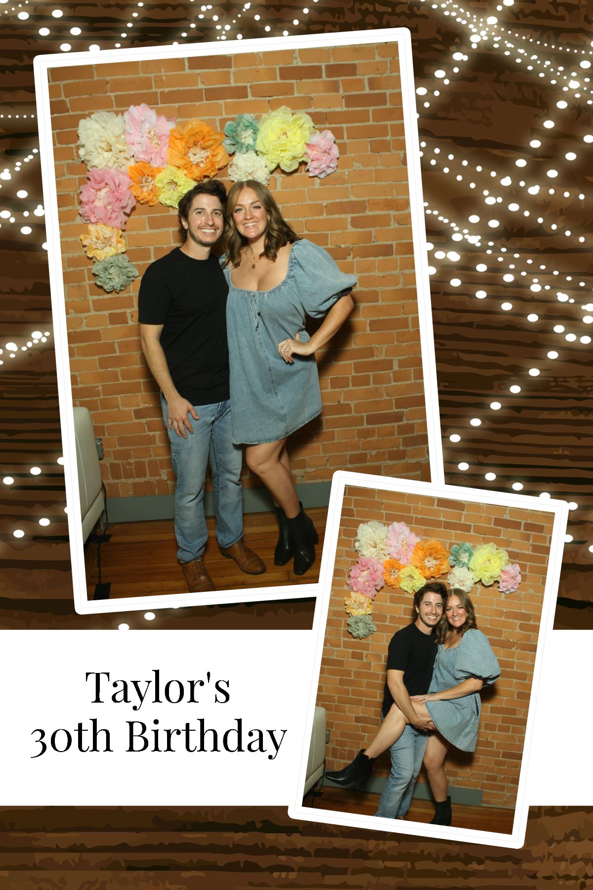 Taylor's 30th Birthday   | View more photos from the event at gallery.photoboothcincy.com/u/PhotoBoothCincy/Taylors-30th-Birthday