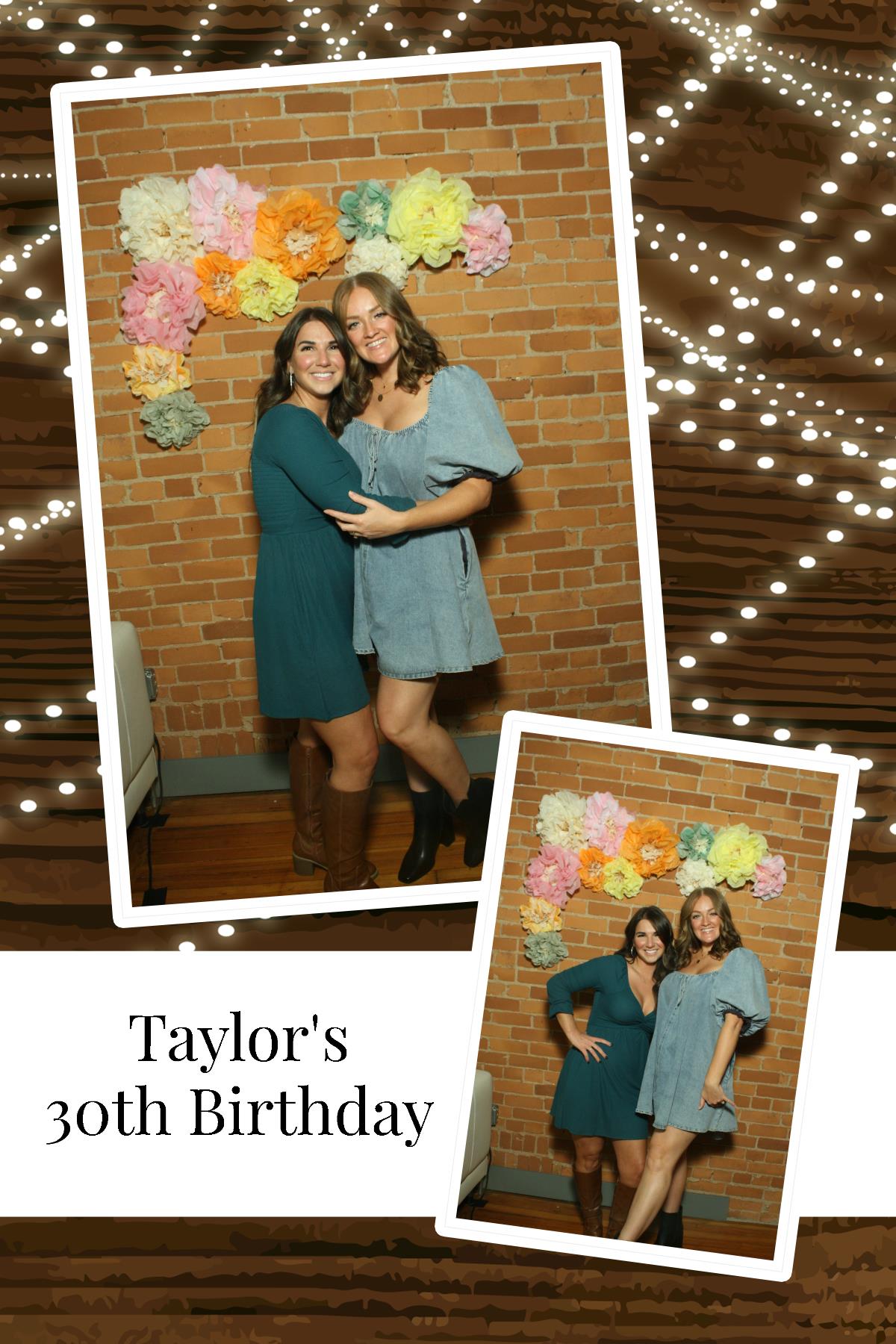 Taylor's 30th Birthday   | View more photos from the event at gallery.photoboothcincy.com/u/PhotoBoothCincy/Taylors-30th-Birthday