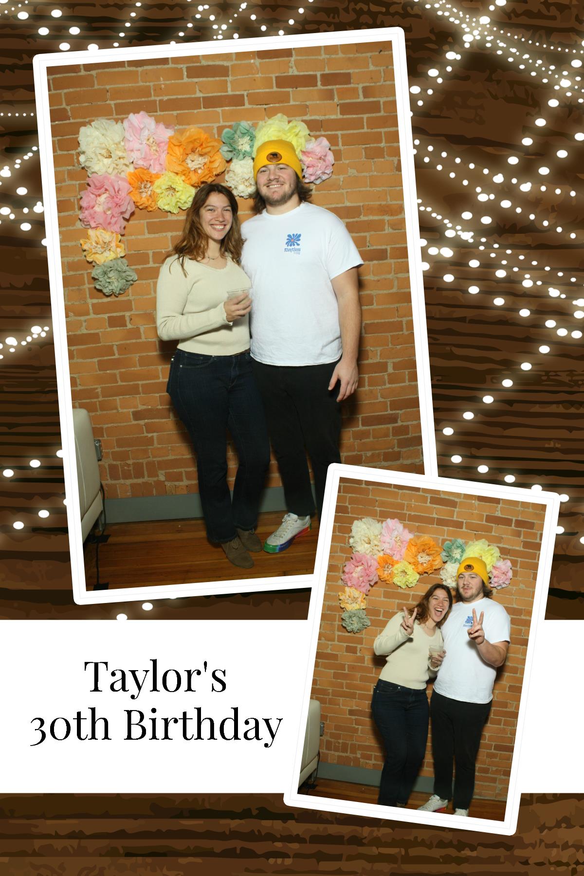 Taylor's 30th Birthday   | View more photos from the event at gallery.photoboothcincy.com/u/PhotoBoothCincy/Taylors-30th-Birthday
