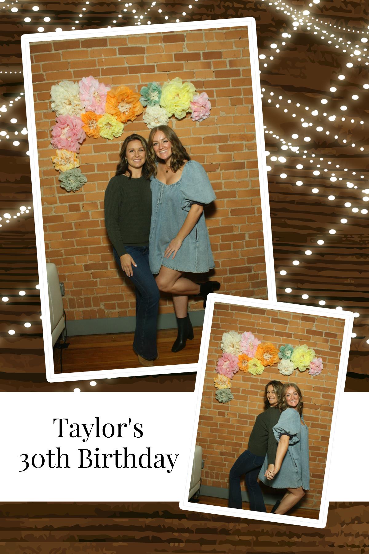 Taylor's 30th Birthday   | View more photos from the event at gallery.photoboothcincy.com/u/PhotoBoothCincy/Taylors-30th-Birthday