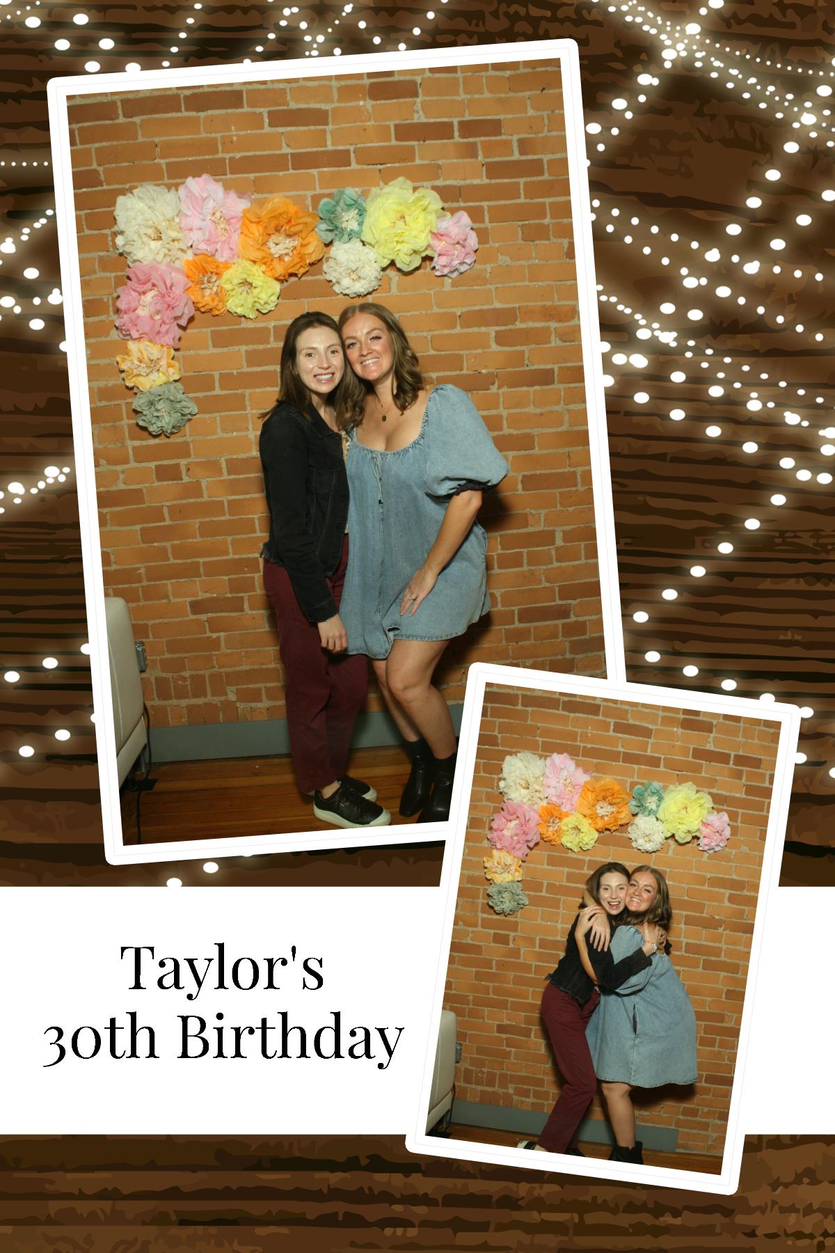 Taylor's 30th Birthday   | View more photos from the event at gallery.photoboothcincy.com/u/PhotoBoothCincy/Taylors-30th-Birthday