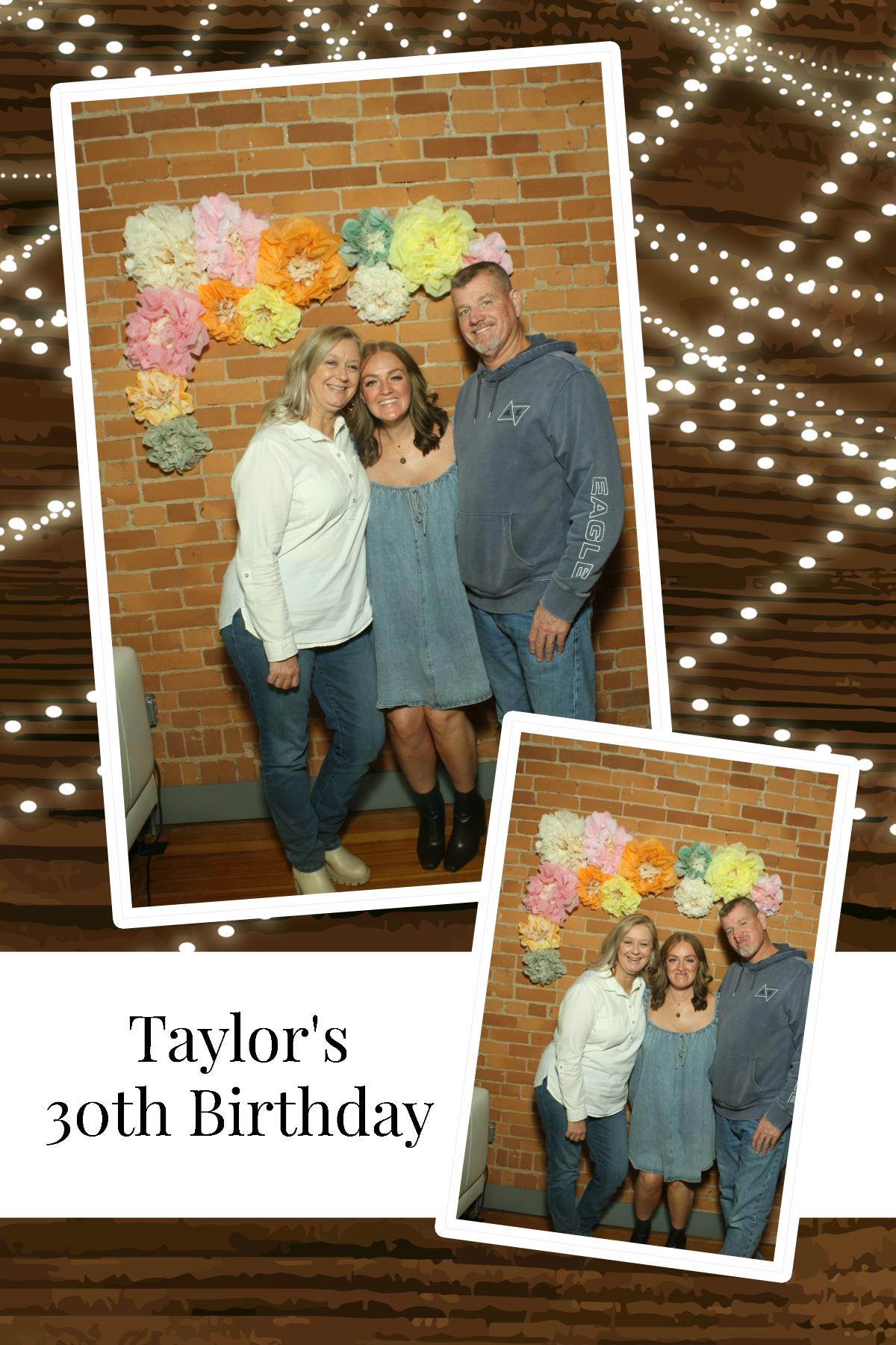 Taylor's 30th Birthday   | View more photos from the event at gallery.photoboothcincy.com/u/PhotoBoothCincy/Taylors-30th-Birthday
