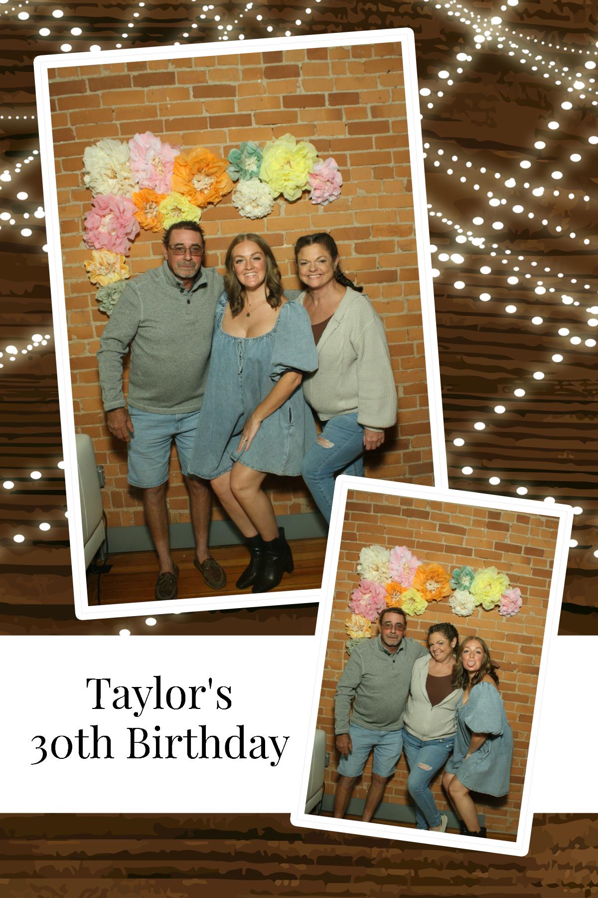Taylor's 30th Birthday   | View more photos from the event at gallery.photoboothcincy.com/u/PhotoBoothCincy/Taylors-30th-Birthday
