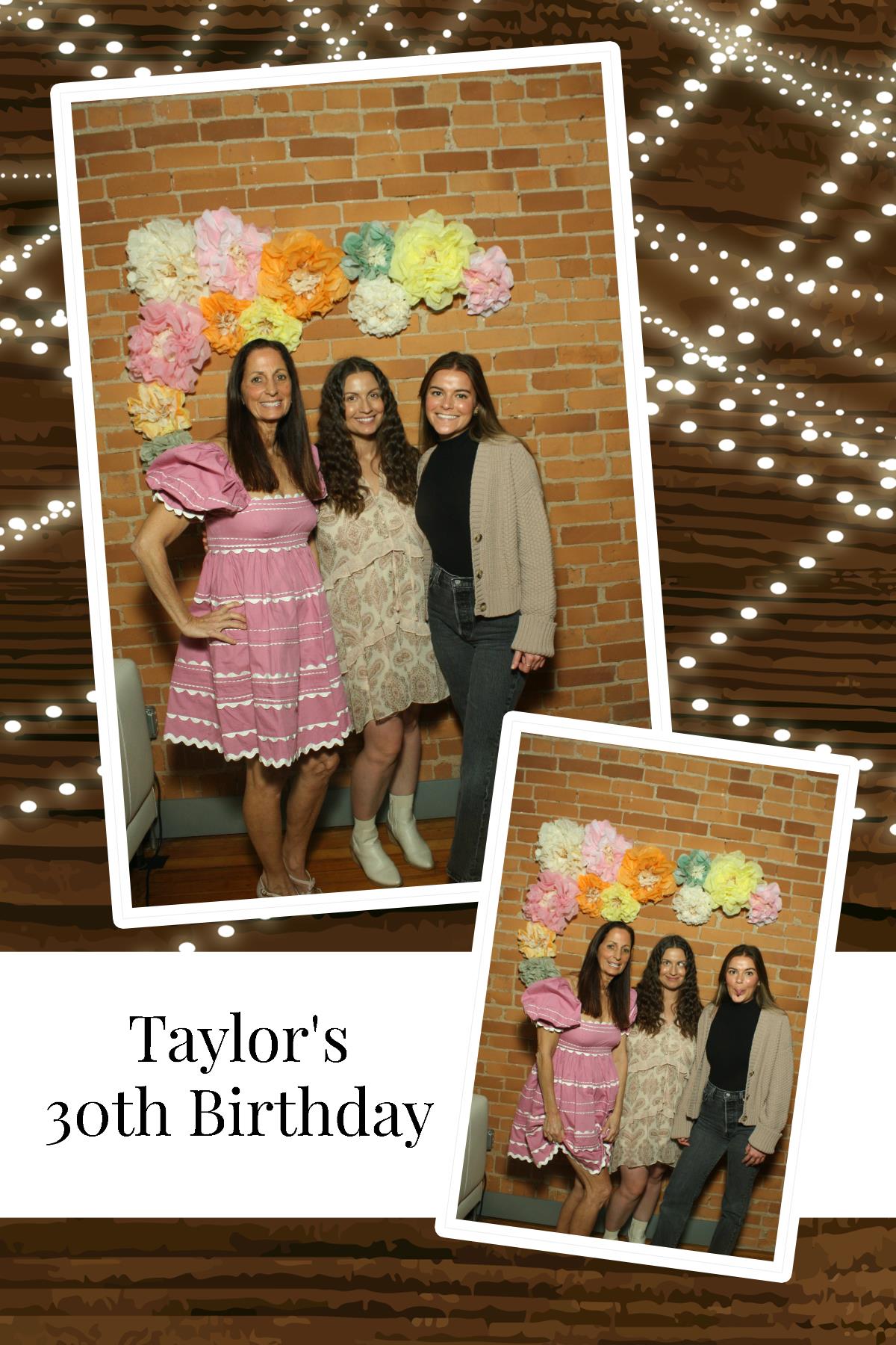 Taylor's 30th Birthday   | View more photos from the event at gallery.photoboothcincy.com/u/PhotoBoothCincy/Taylors-30th-Birthday