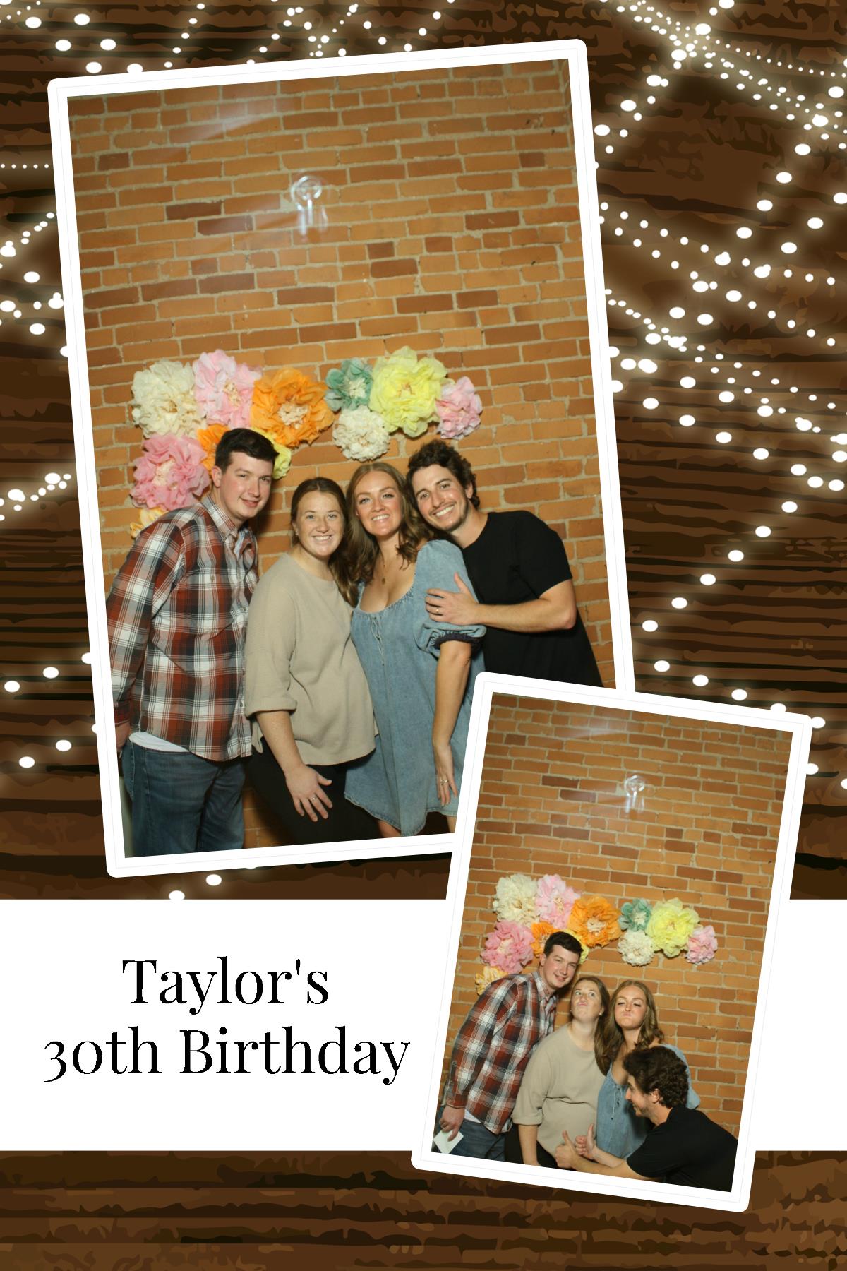 Taylor's 30th Birthday   | View more photos from the event at gallery.photoboothcincy.com/u/PhotoBoothCincy/Taylors-30th-Birthday