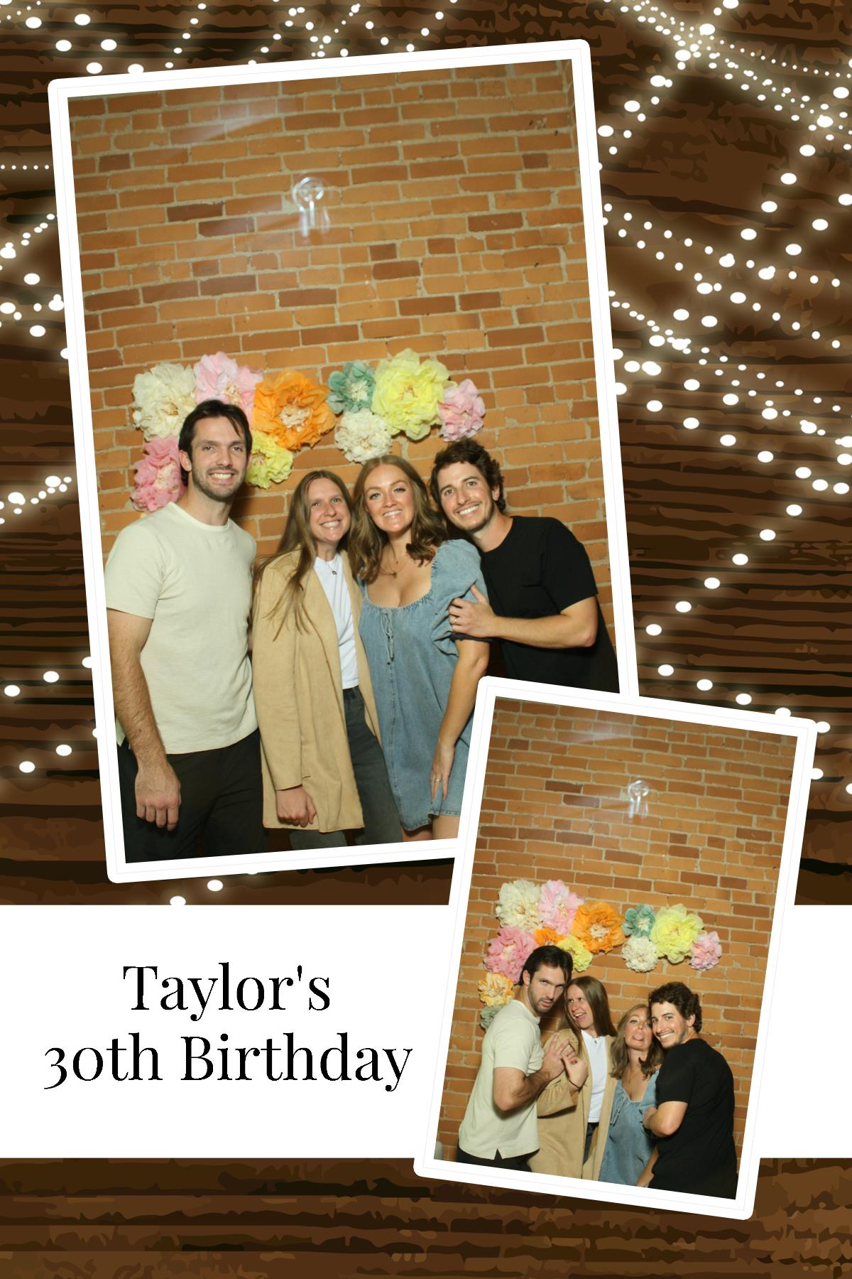 Taylor's 30th Birthday   | View more photos from the event at gallery.photoboothcincy.com/u/PhotoBoothCincy/Taylors-30th-Birthday
