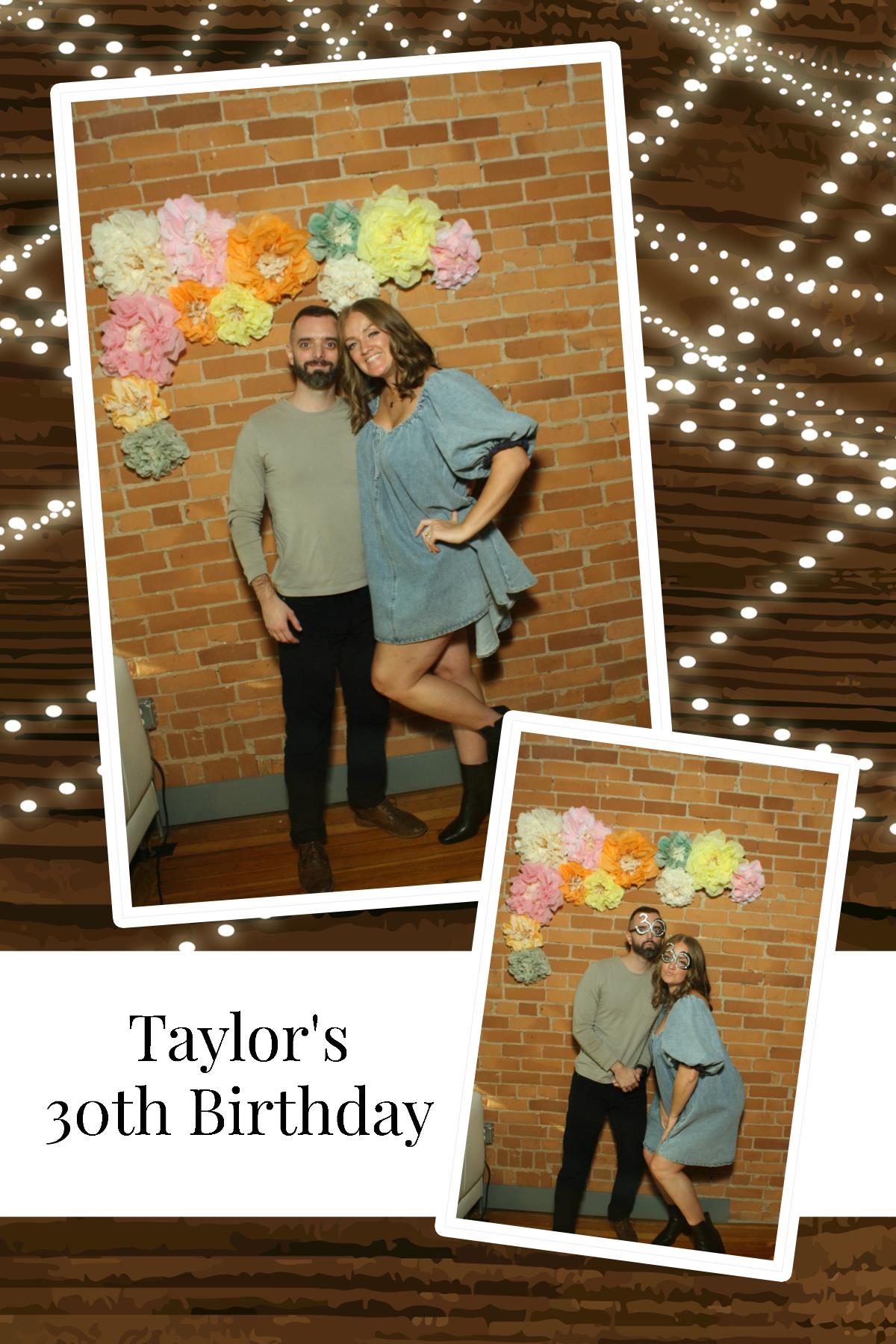 Taylor's 30th Birthday   | View more photos from the event at gallery.photoboothcincy.com/u/PhotoBoothCincy/Taylors-30th-Birthday