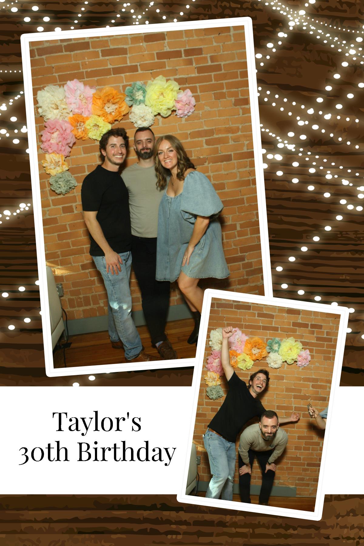 Taylor's 30th Birthday   | View more photos from the event at gallery.photoboothcincy.com/u/PhotoBoothCincy/Taylors-30th-Birthday