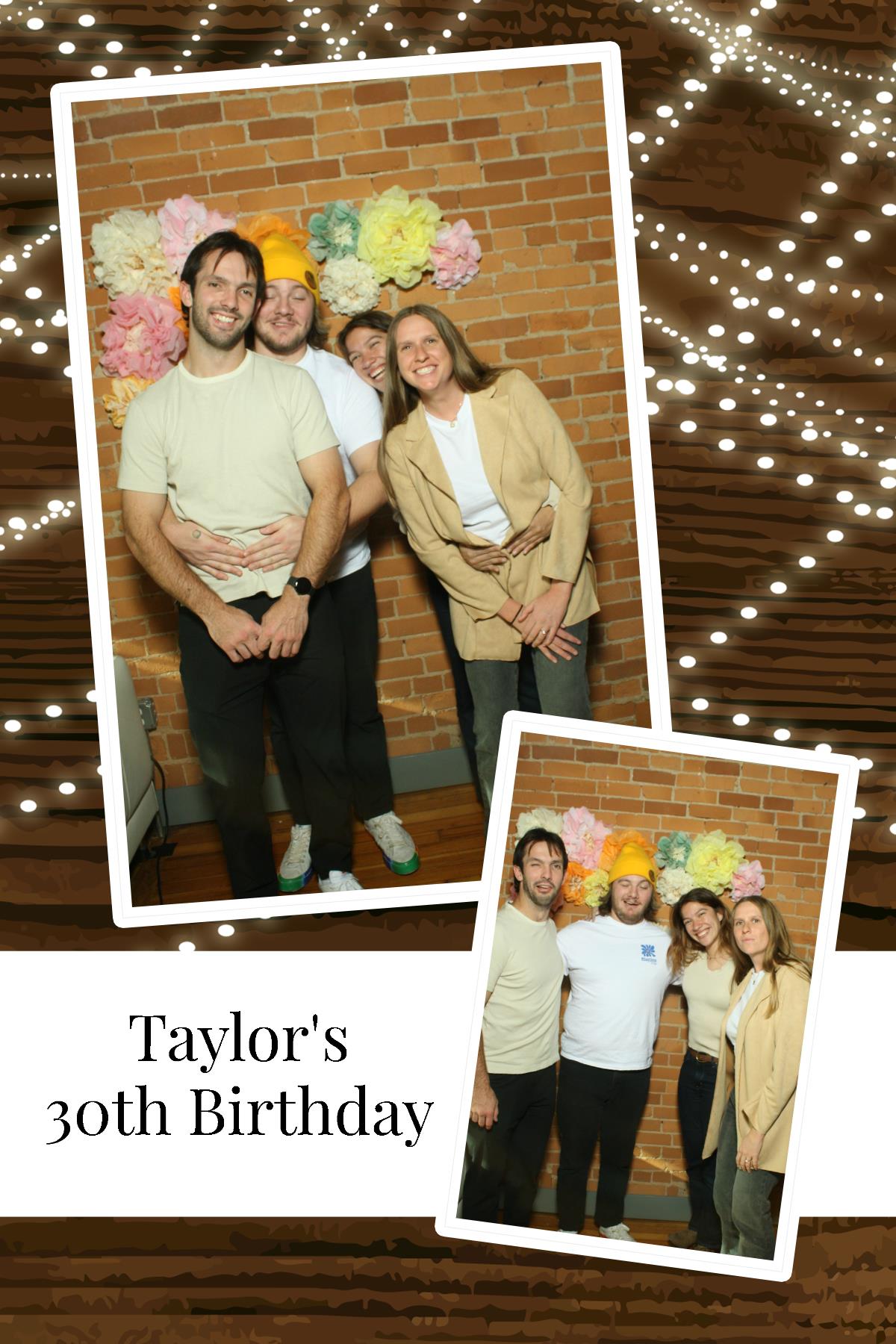 Taylor's 30th Birthday   | View more photos from the event at gallery.photoboothcincy.com/u/PhotoBoothCincy/Taylors-30th-Birthday