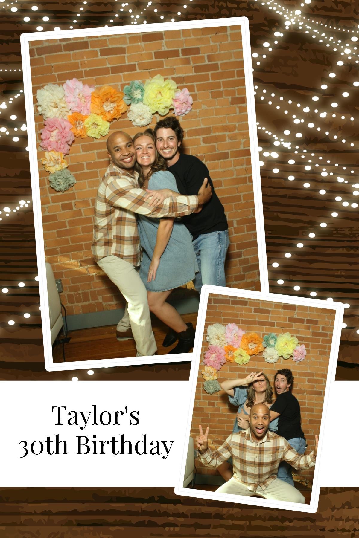 Taylor's 30th Birthday   | View more photos from the event at gallery.photoboothcincy.com/u/PhotoBoothCincy/Taylors-30th-Birthday