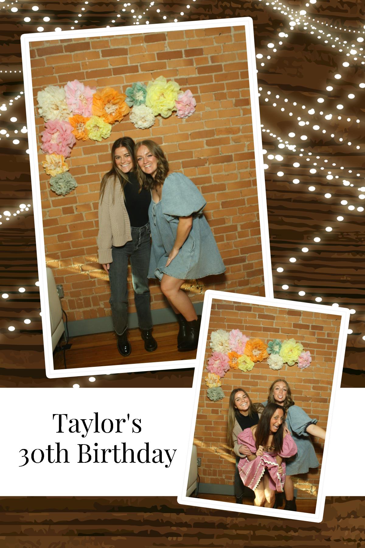 Taylor's 30th Birthday   | View more photos from the event at gallery.photoboothcincy.com/u/PhotoBoothCincy/Taylors-30th-Birthday