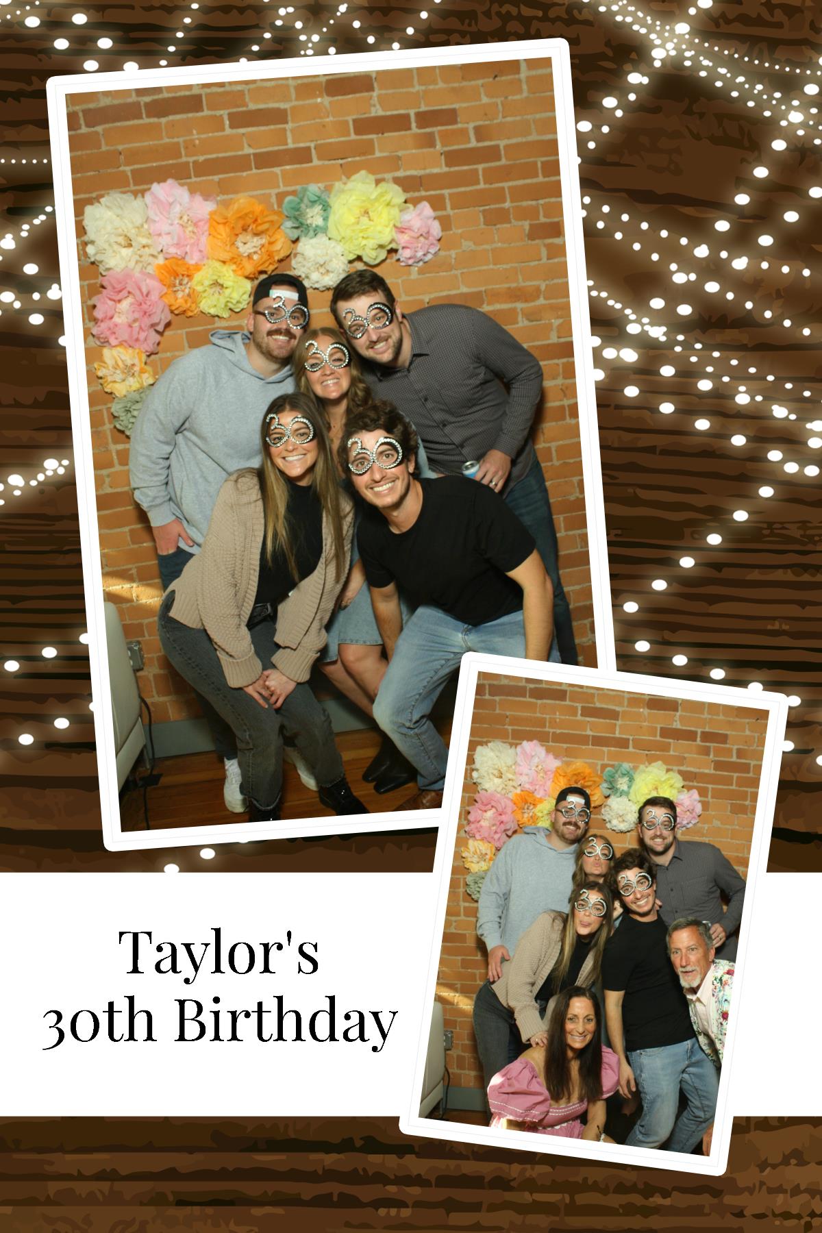 Taylor's 30th Birthday   | View more photos from the event at gallery.photoboothcincy.com/u/PhotoBoothCincy/Taylors-30th-Birthday