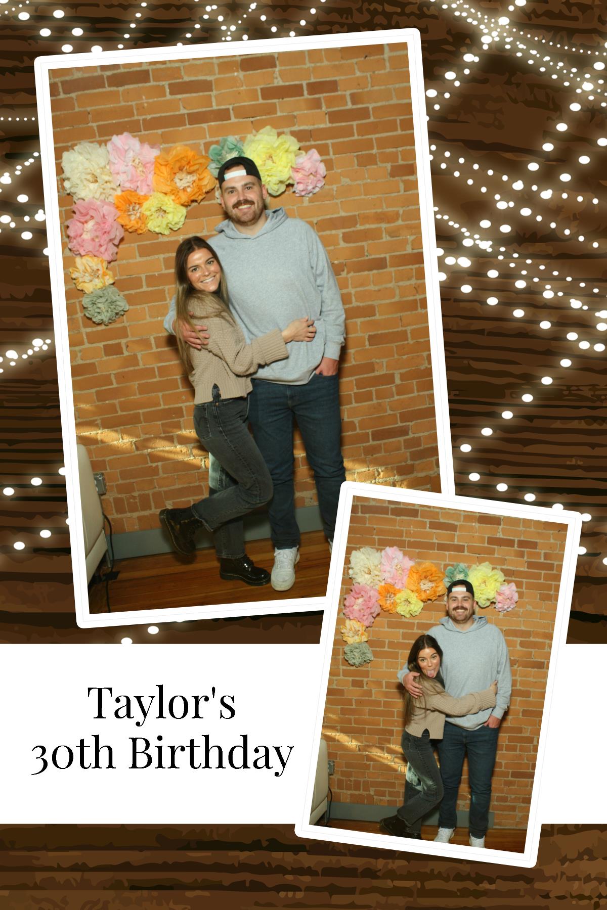 Taylor's 30th Birthday   | View more photos from the event at gallery.photoboothcincy.com/u/PhotoBoothCincy/Taylors-30th-Birthday
