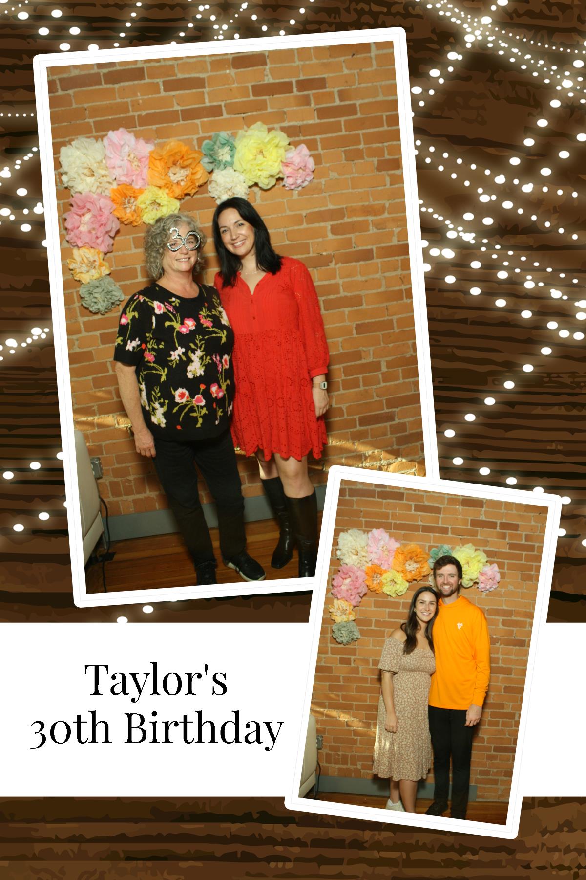 Taylor's 30th Birthday   | View more photos from the event at gallery.photoboothcincy.com/u/PhotoBoothCincy/Taylors-30th-Birthday